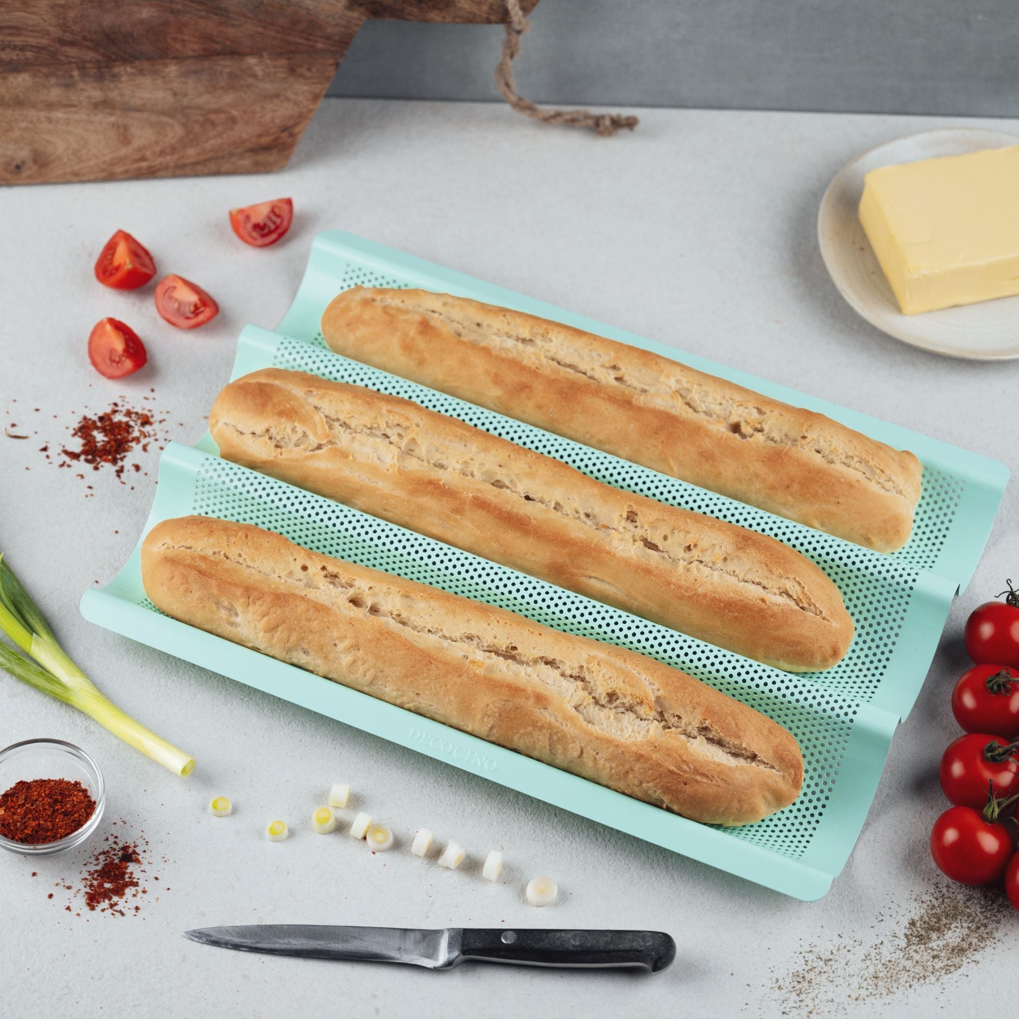 Baguette Backform Mint Edition (3fach)