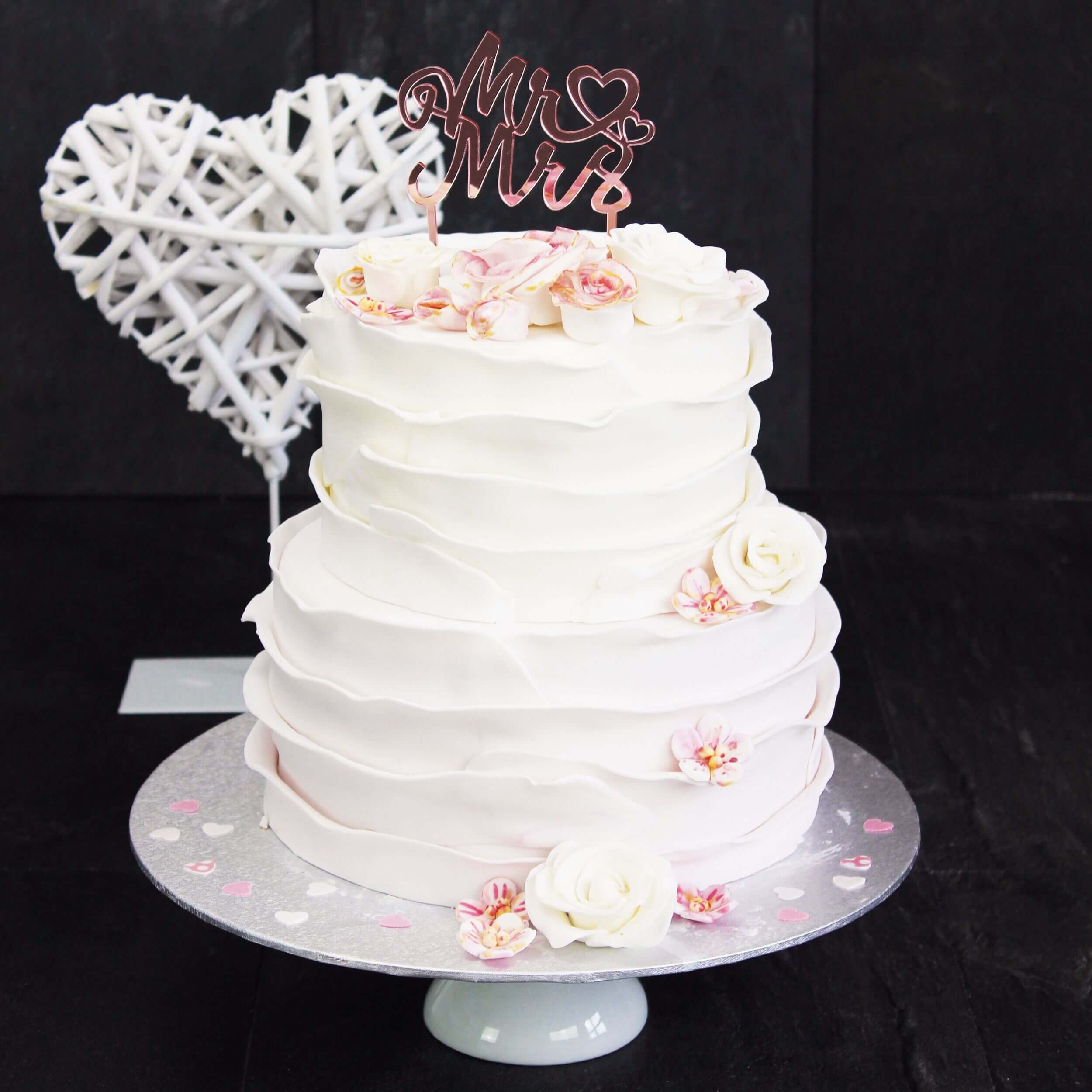 Cake Topper Mr&Mrs