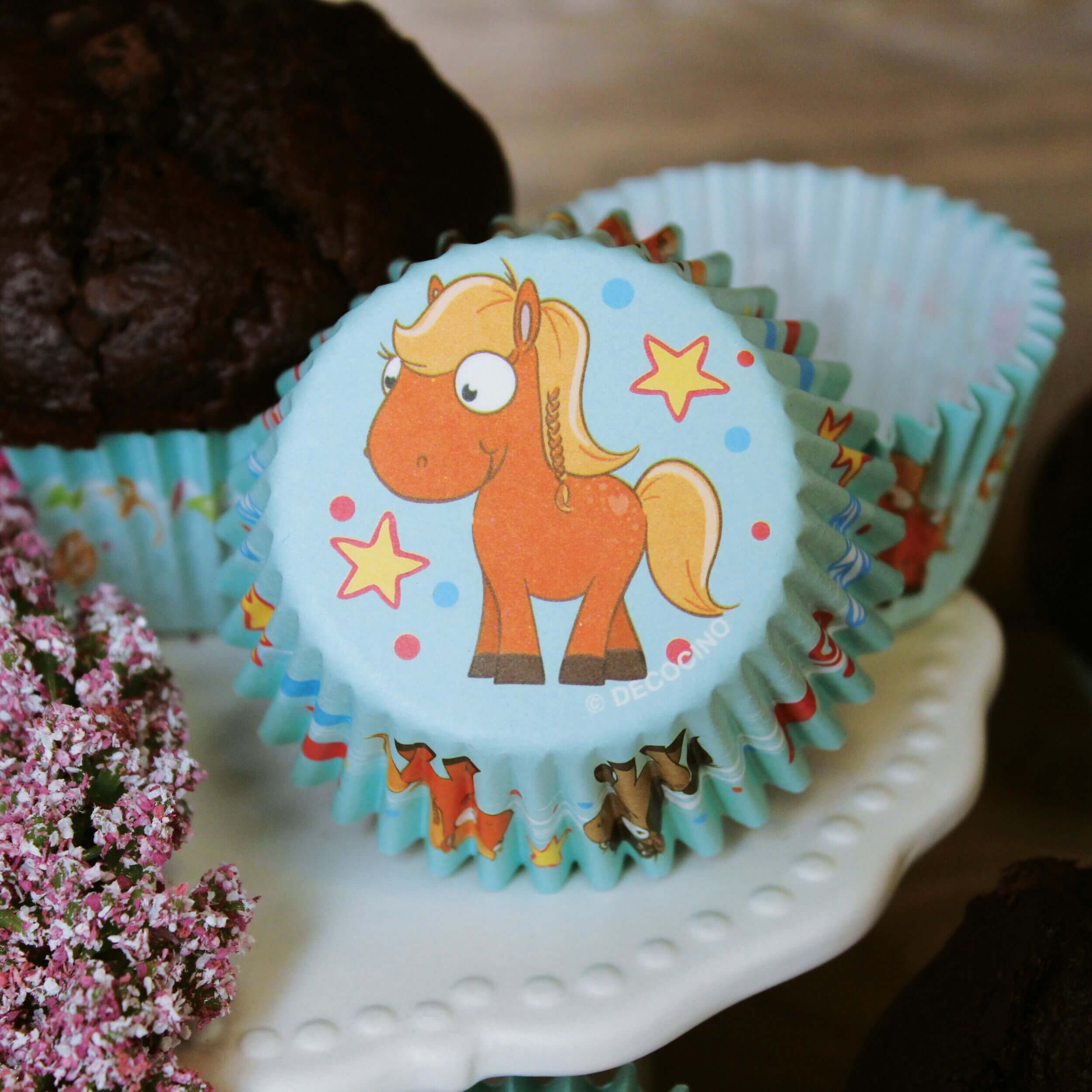 Sweet Pony muffin cups (50 pieces)