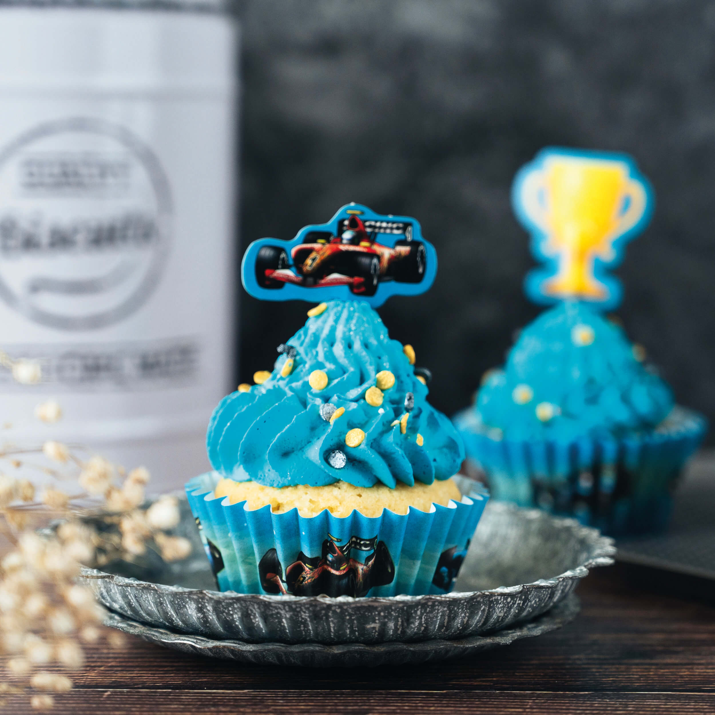 Muffin Set Racecar (48 pcs.)