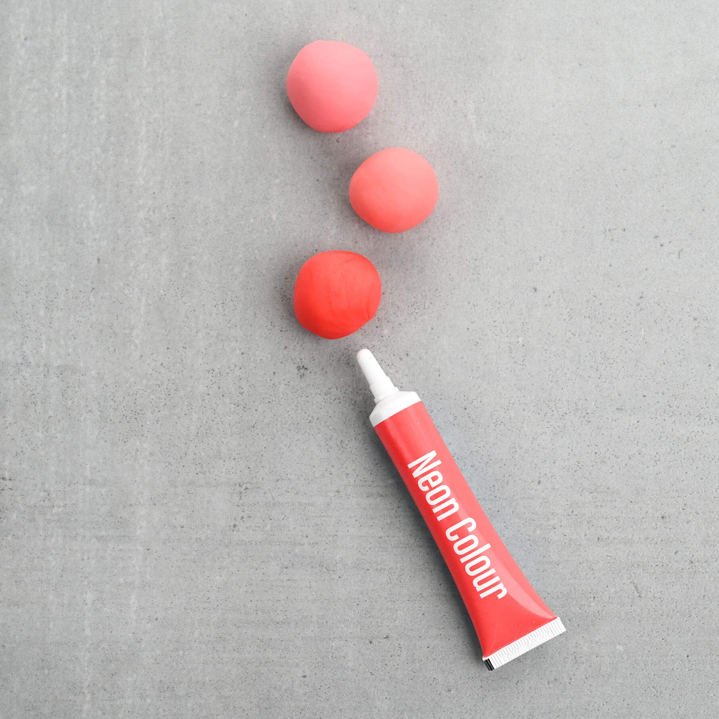 Neon Red Color Paste (25g) (Best Before 02.05.2025)