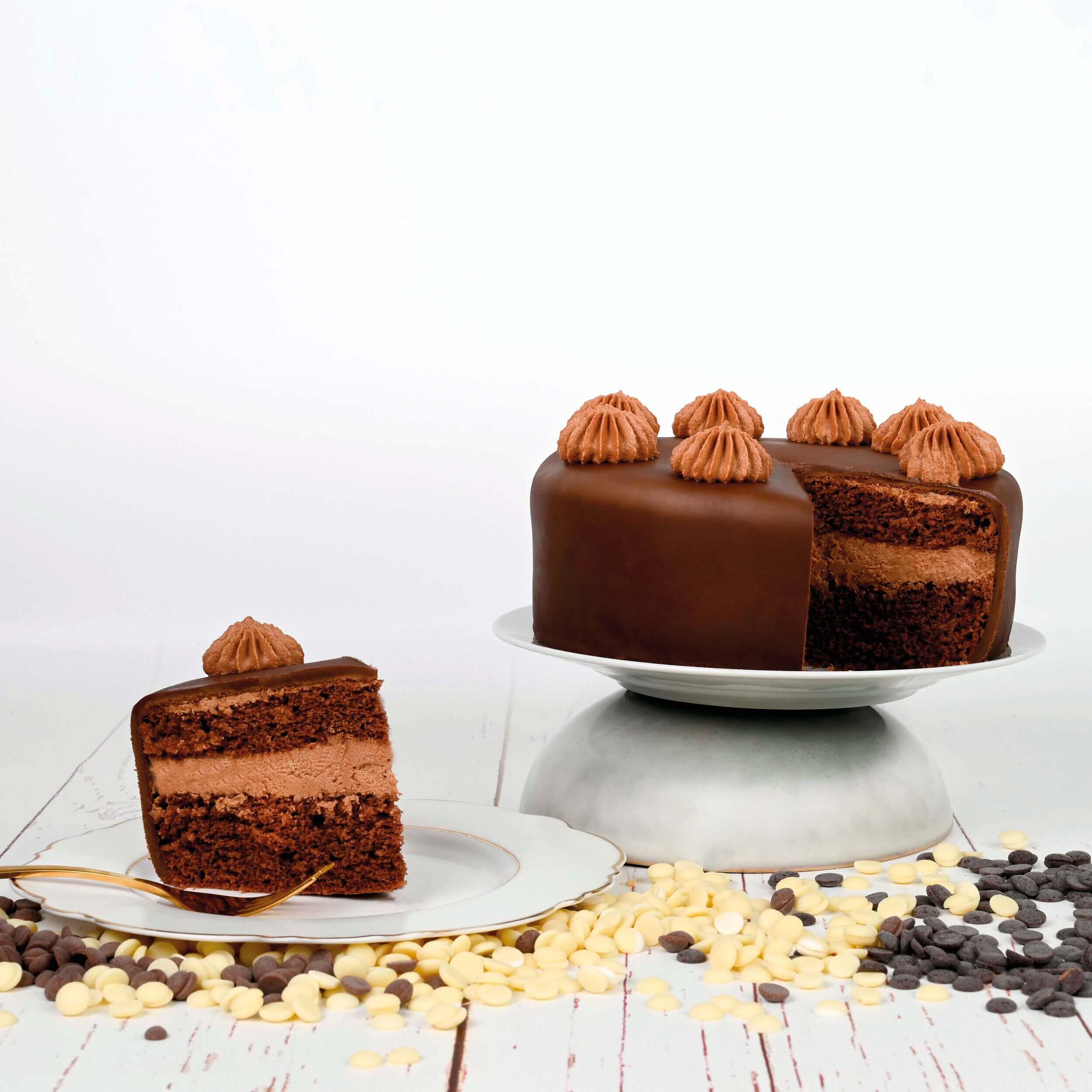 Fondant mit 25% Zartbitterschokolade (250g)