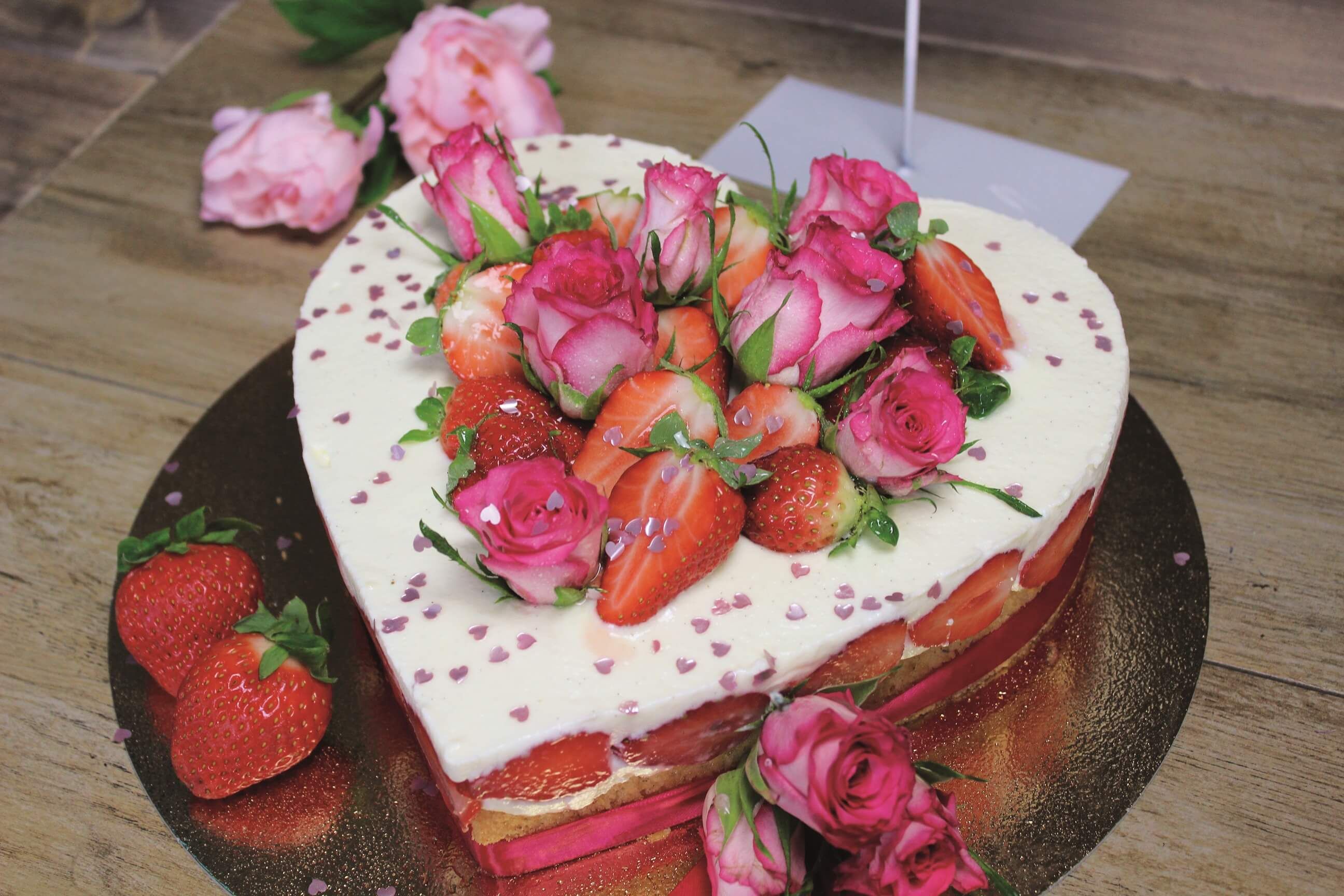 Erdbeertorte