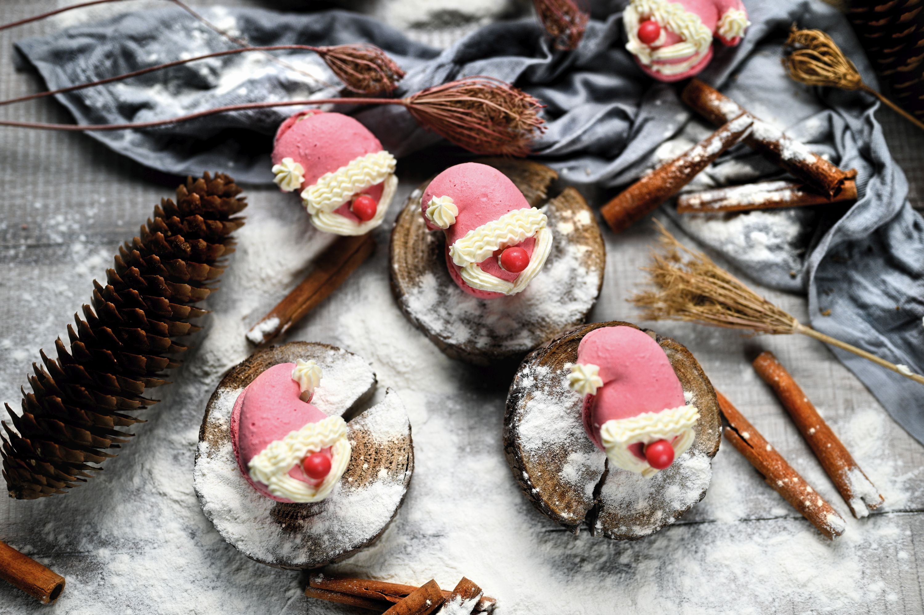 Nikolaus-Macarons