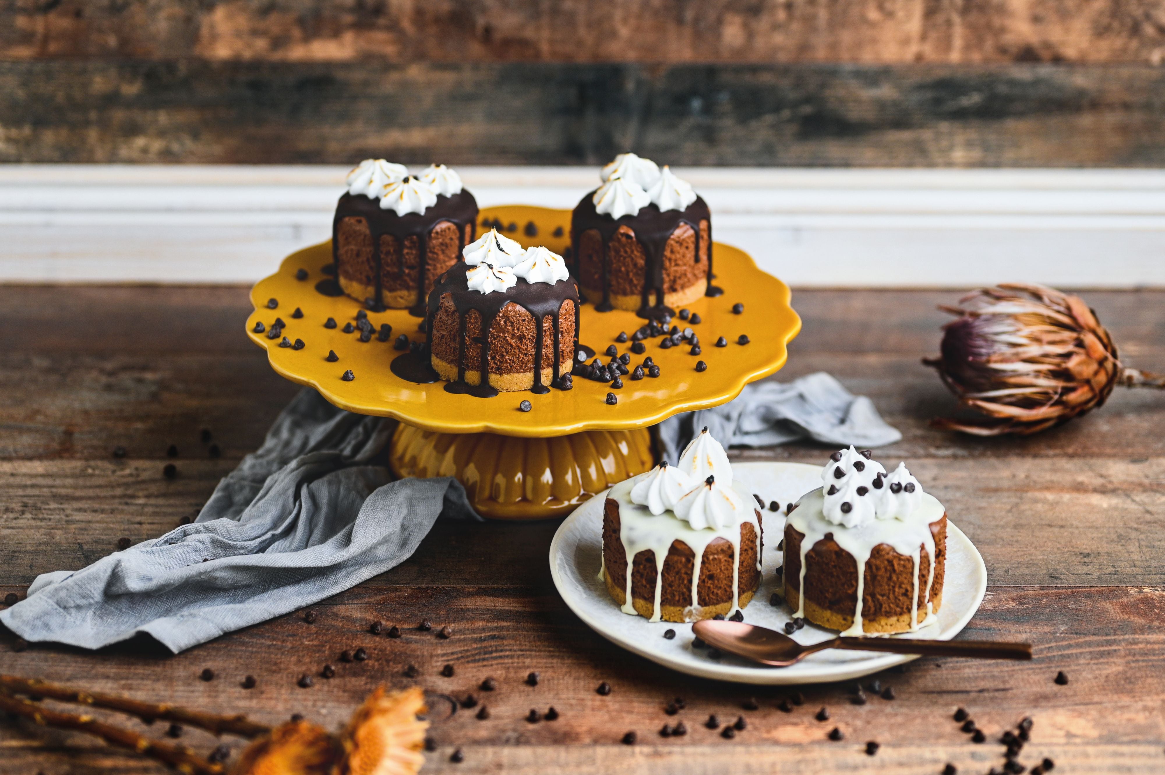 Mousse au Chocolat Törtchen