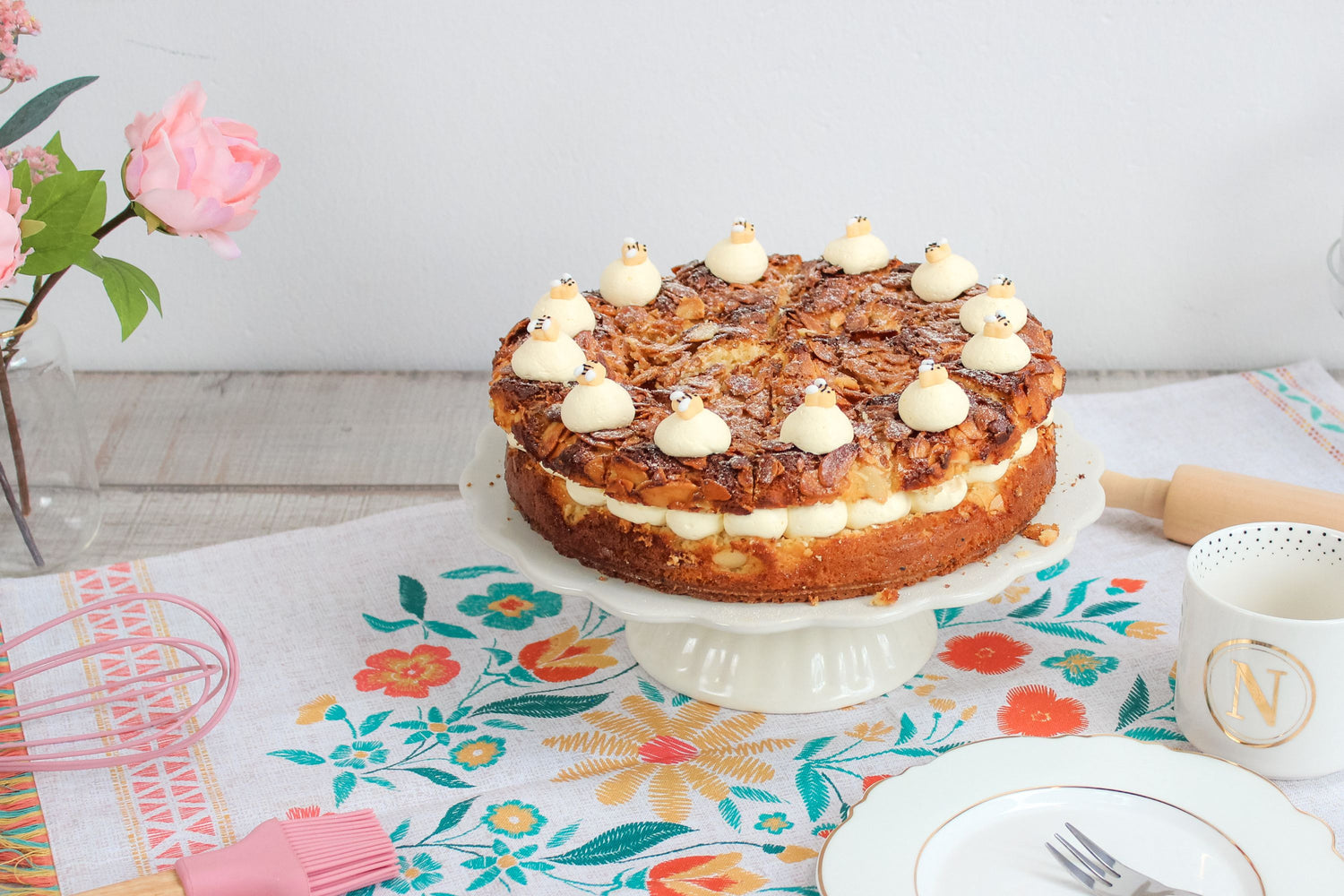 Bienenstich-Torte