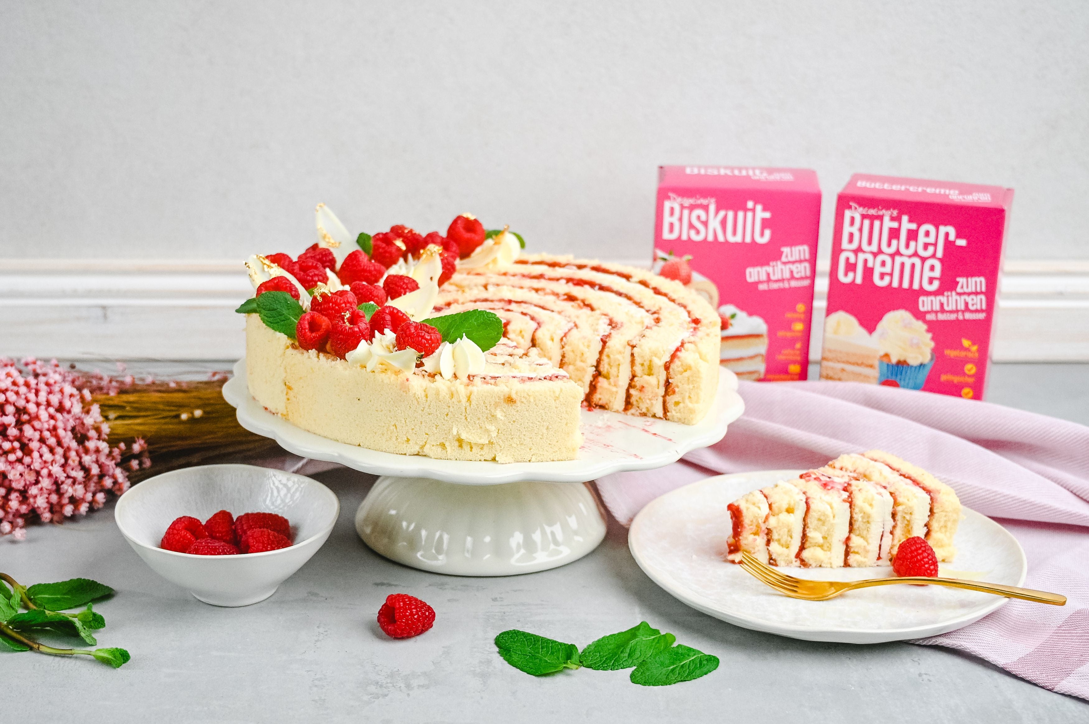 Biskuit Roll Cake