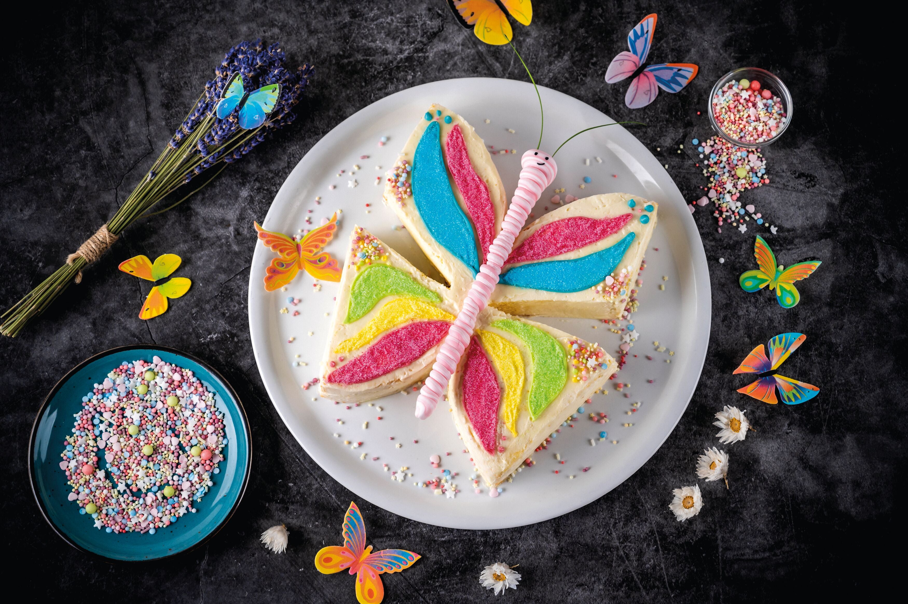 Schmetterlings-Kuchen