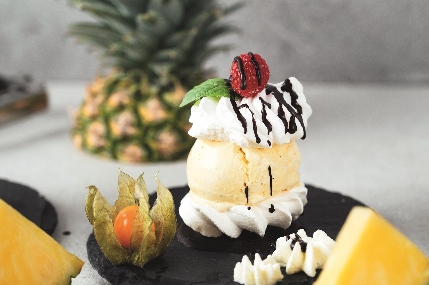 Meringue-Eis