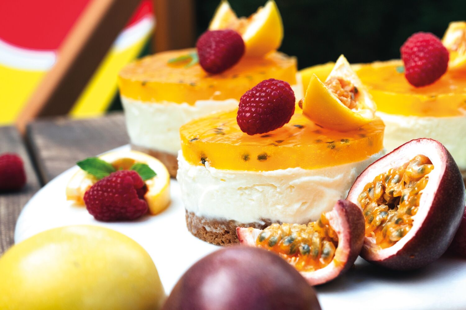 Vegane Maracuja-Törtchen