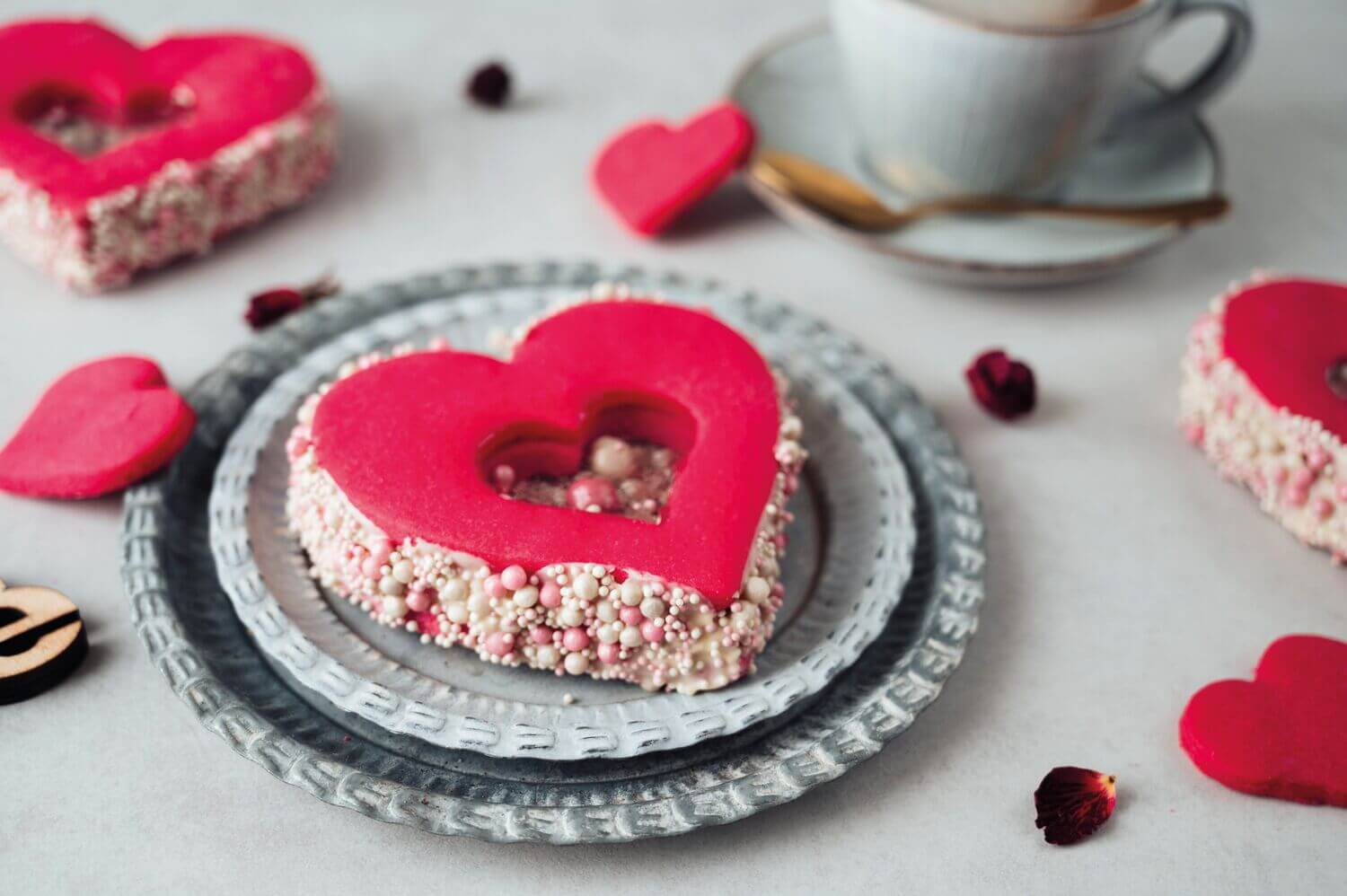Valentinstags-Cookies