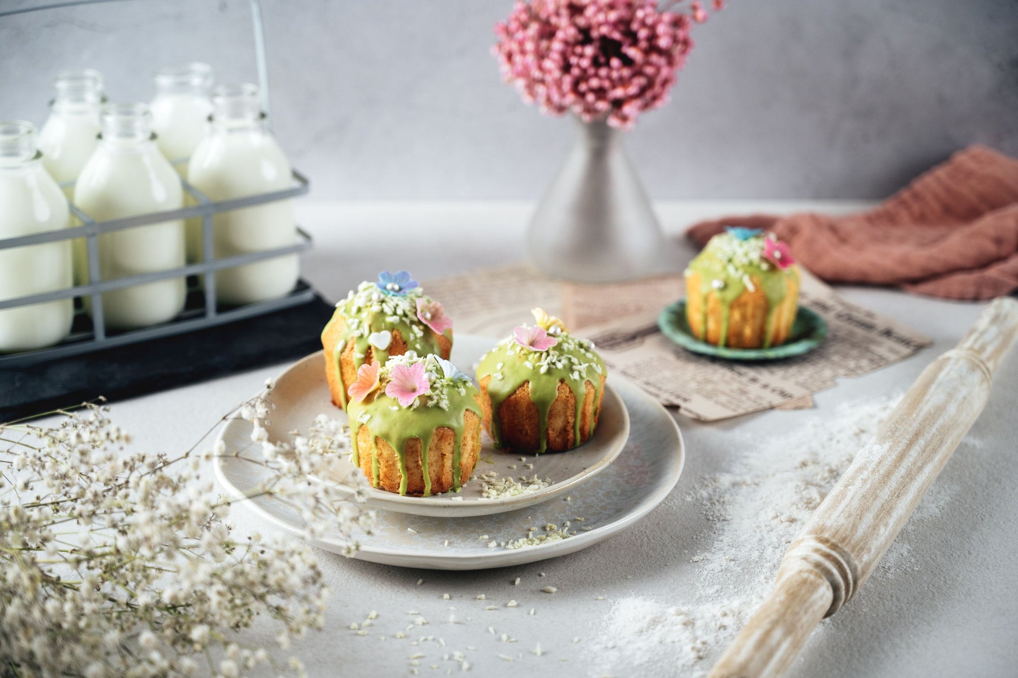 Blumenwiesen-Muffins