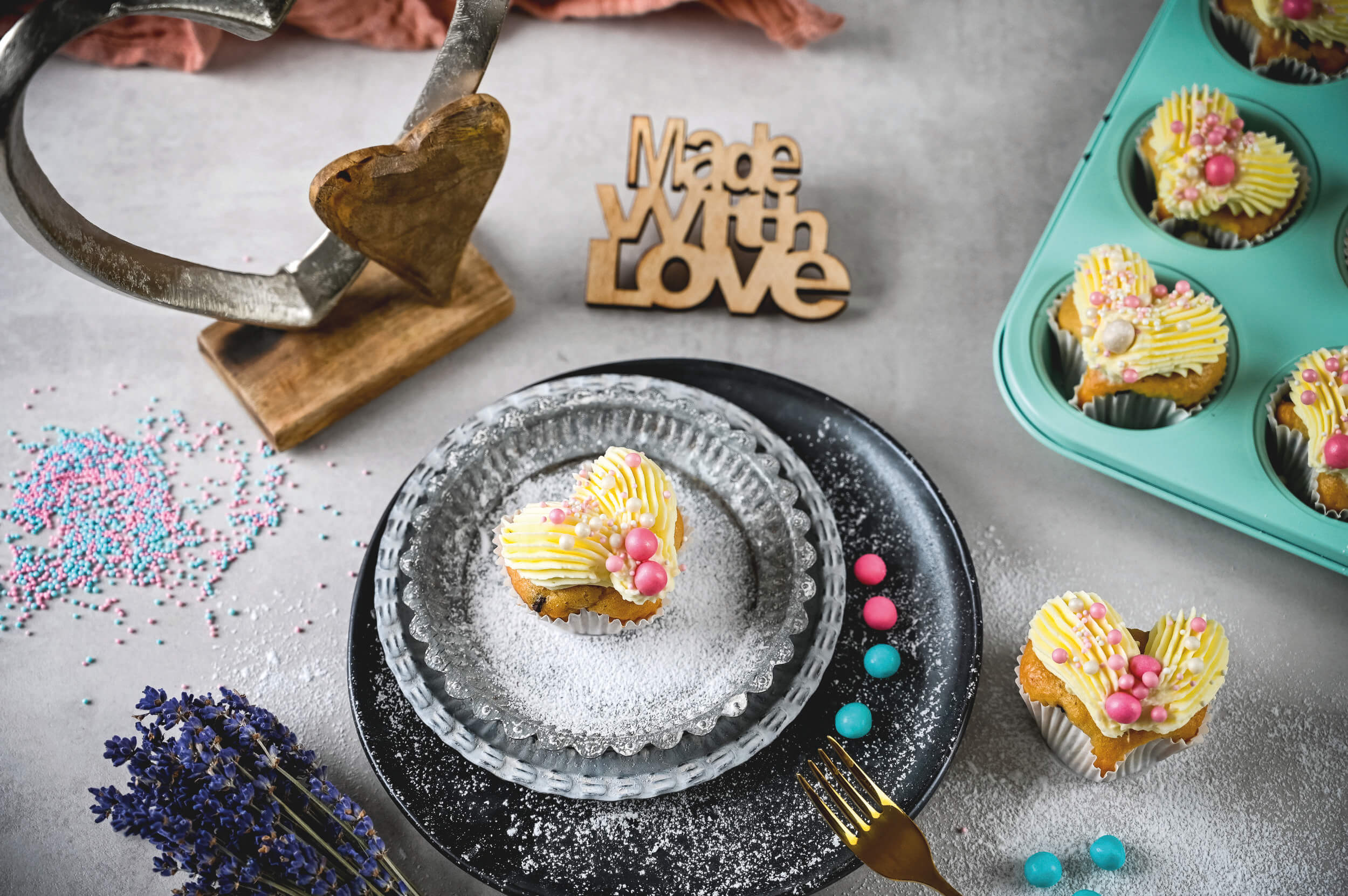 Muttertags-Cupcakes