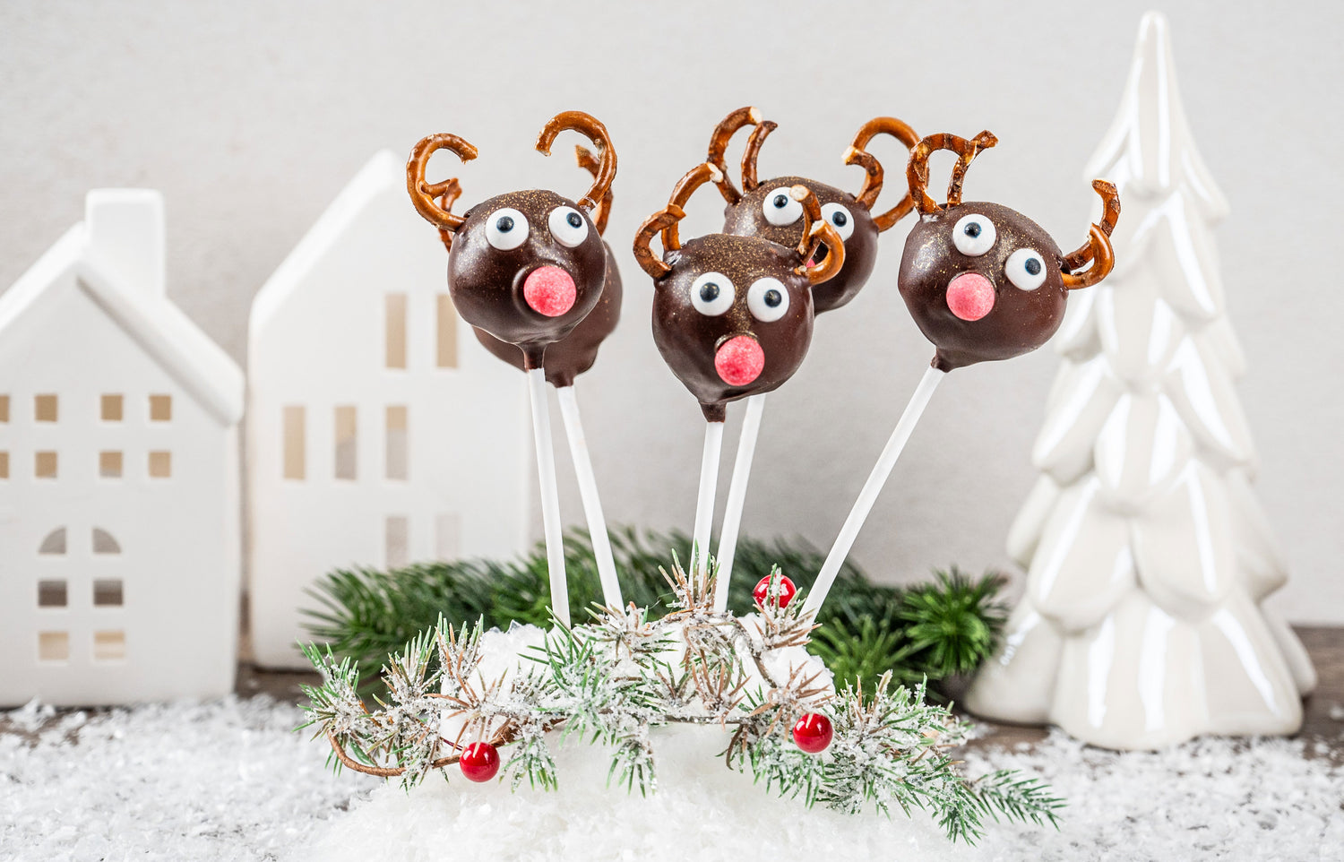 Rudolph-Cakepops