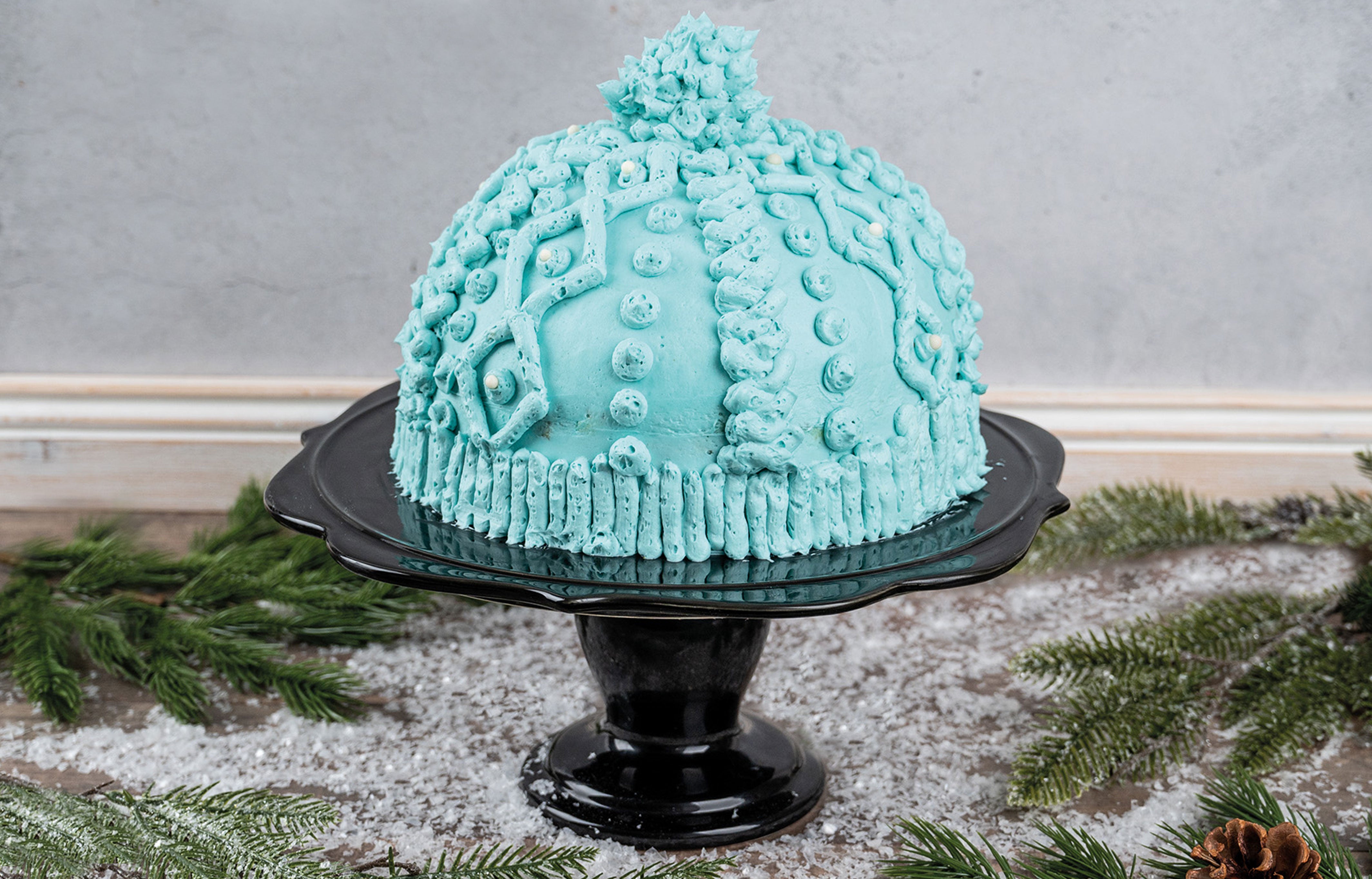 Wintermützen-Torte