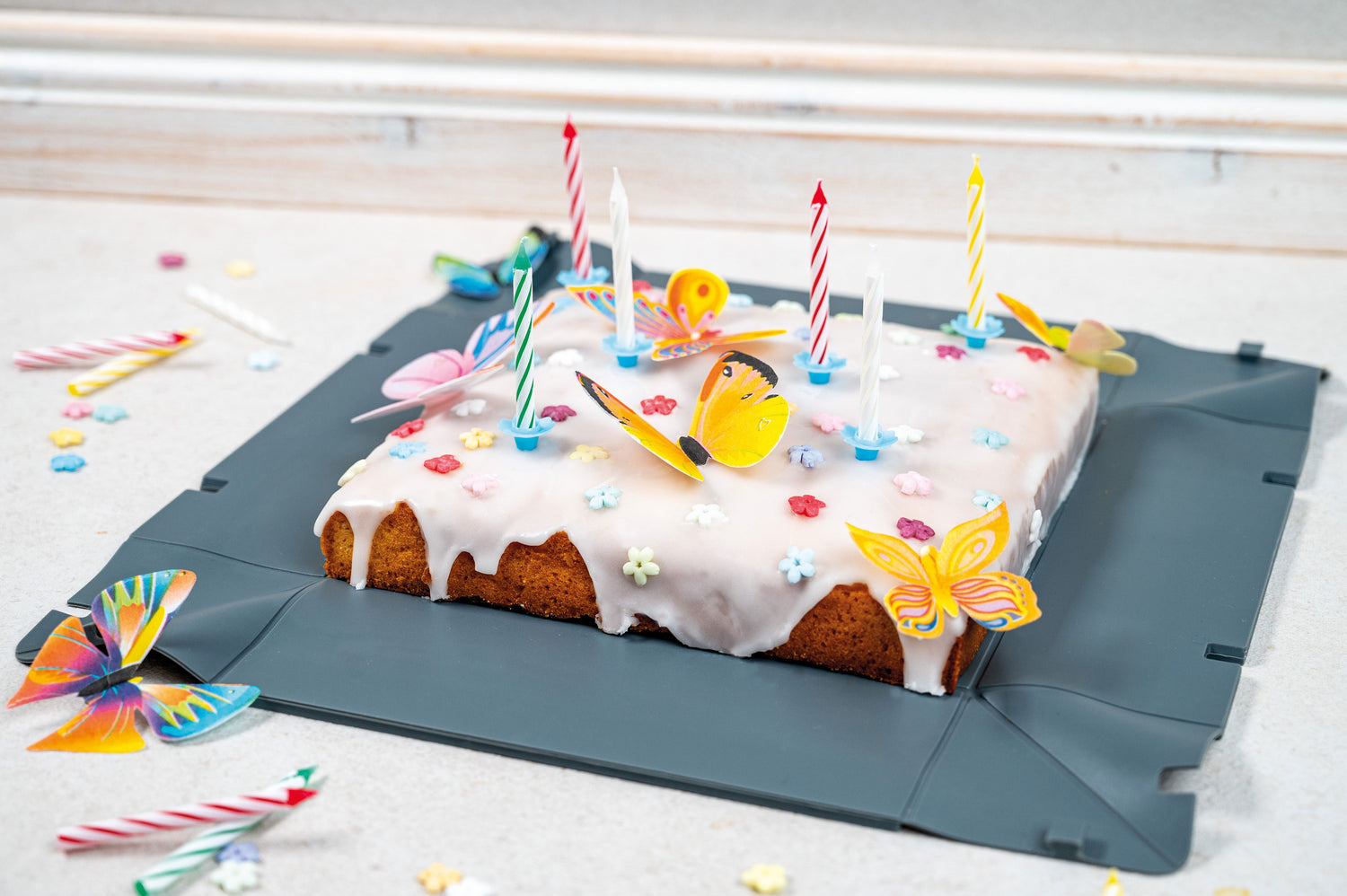 Zitronige Blondies