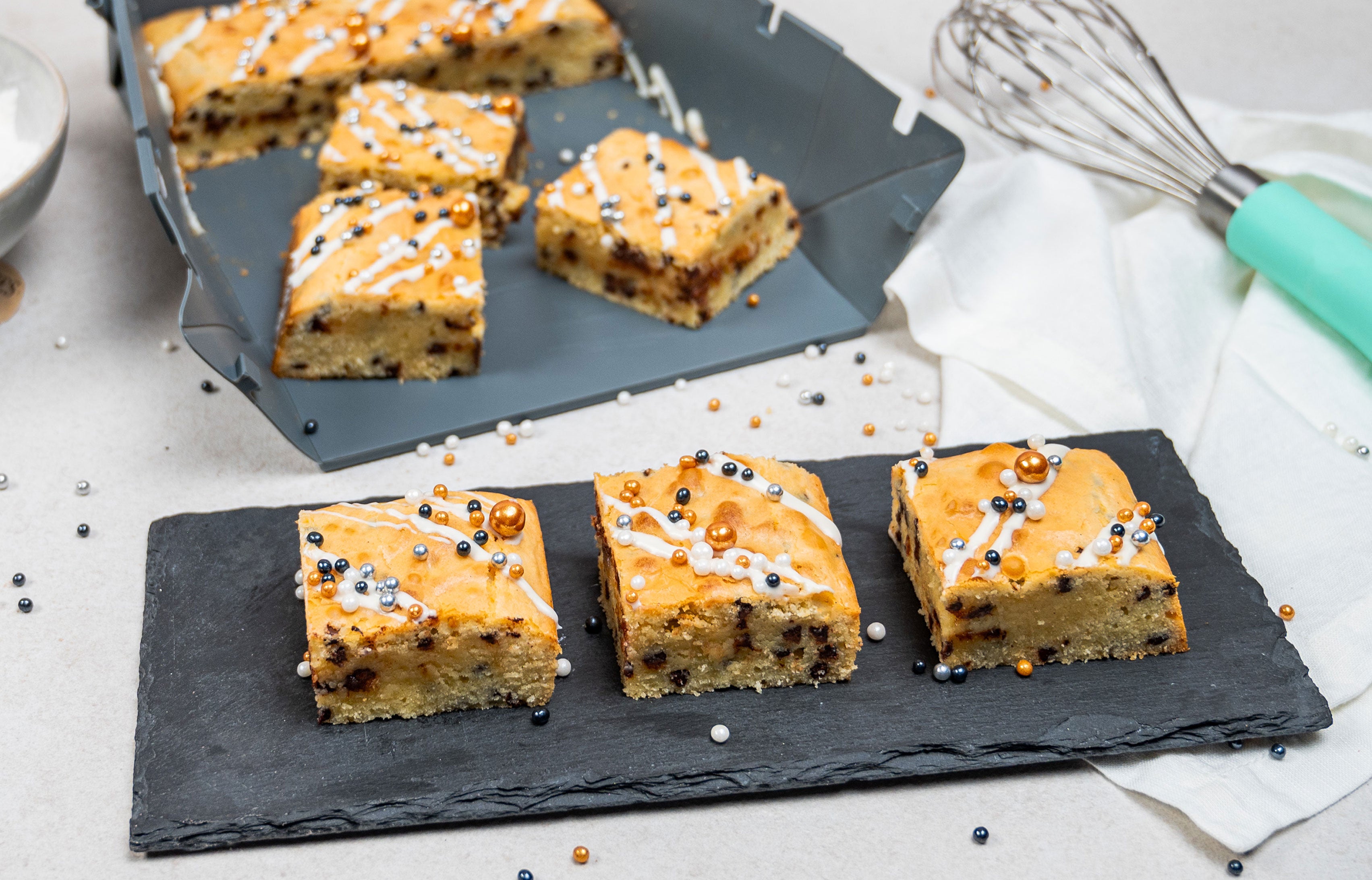 Schokoladige Blondies