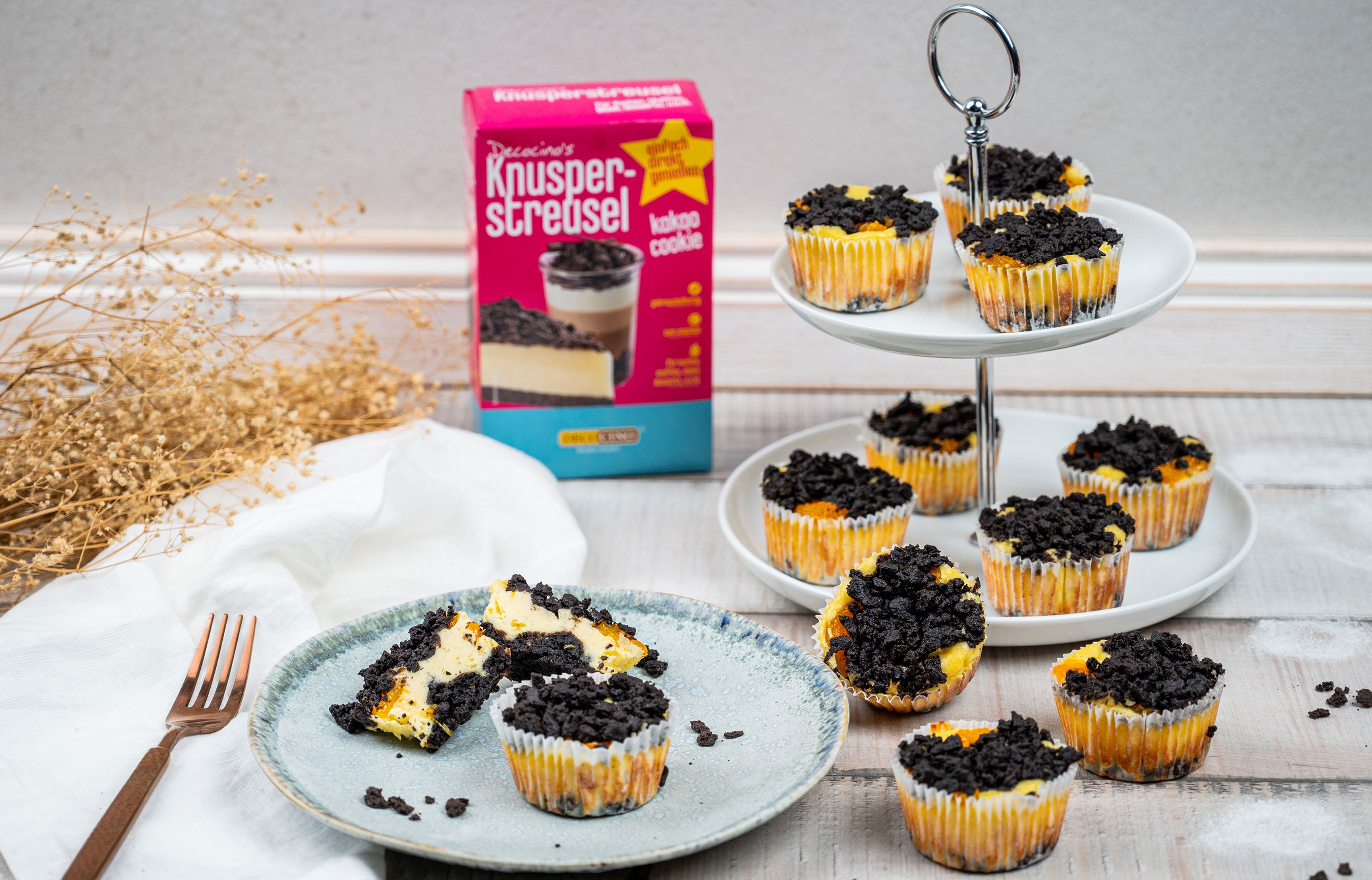Fruchtige Käsekuchen Minis