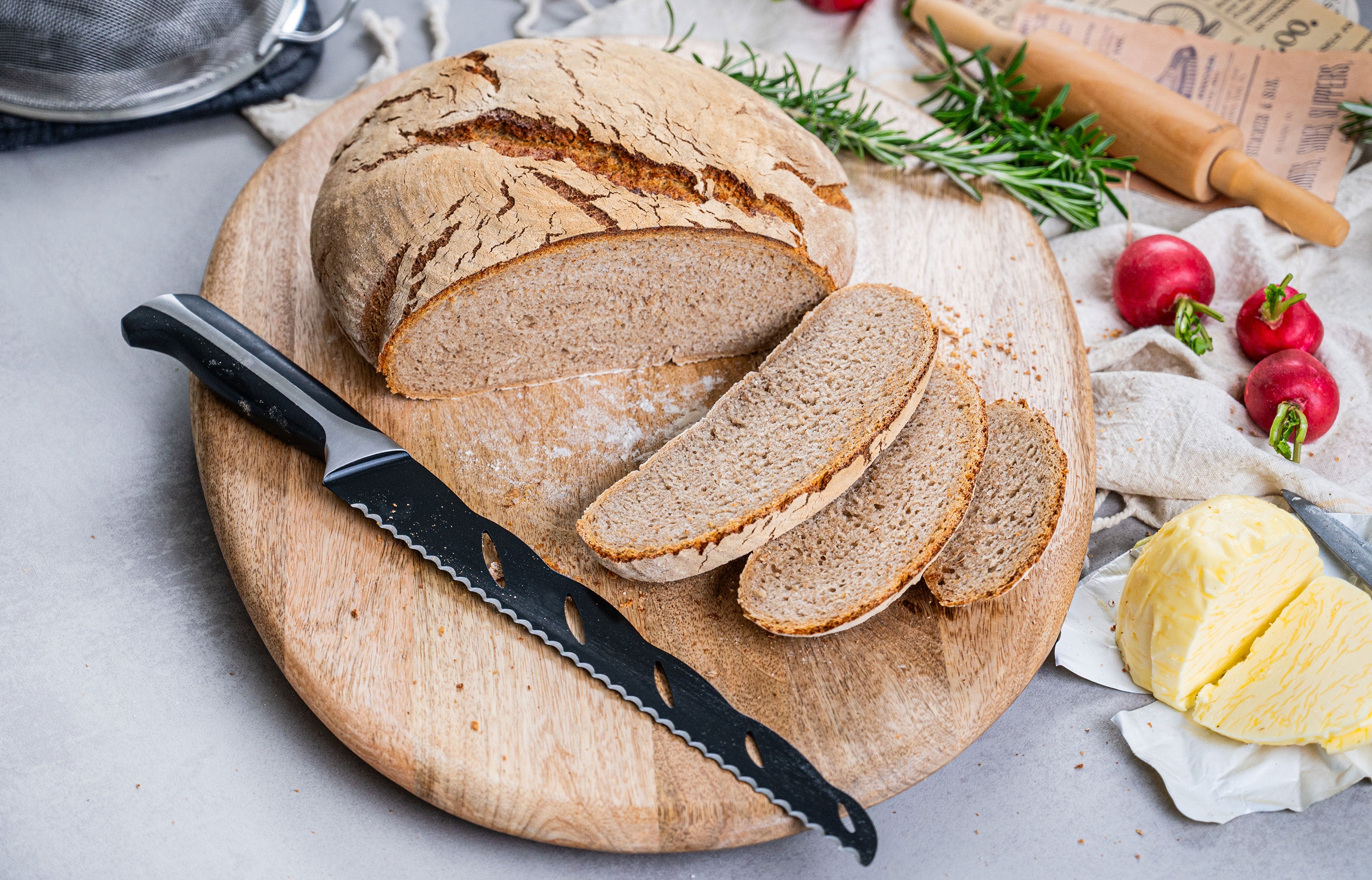 Herzhaftes Bauernbrot