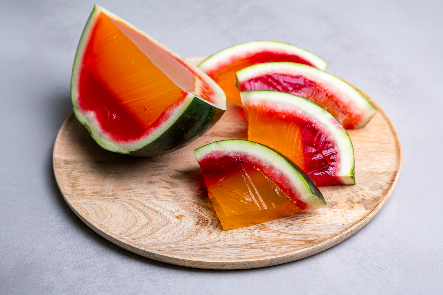 Götterspeise in der Wassermelone