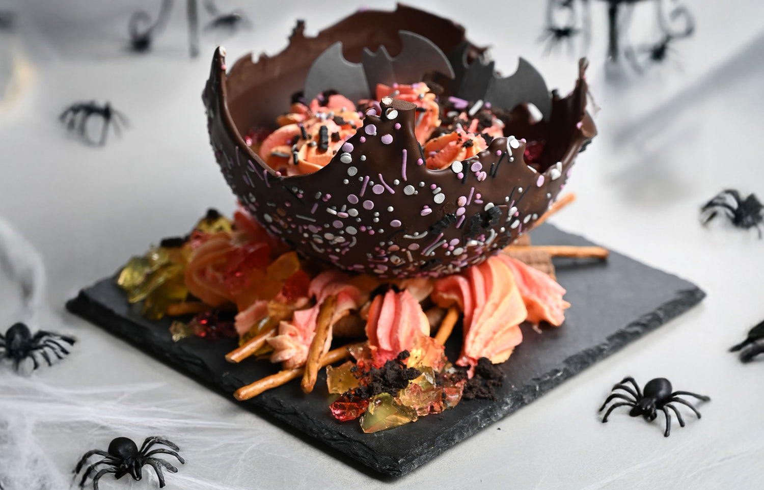 Halloween Götterspeise Hexenkessel