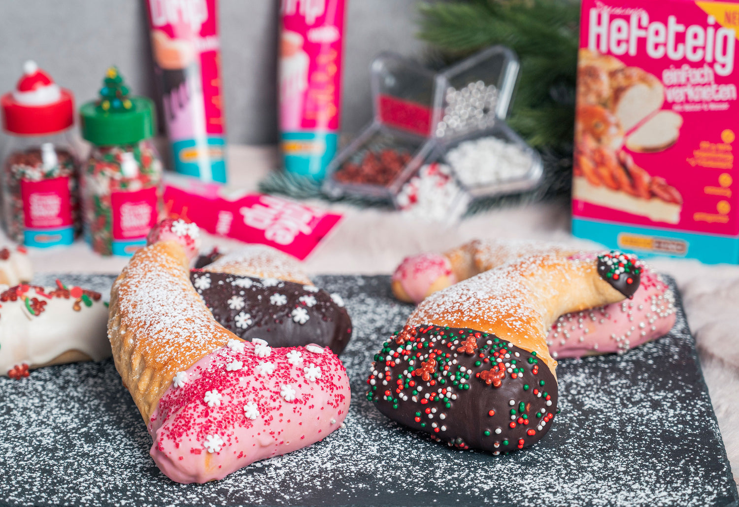 Hefeteig- Zipfelmützen