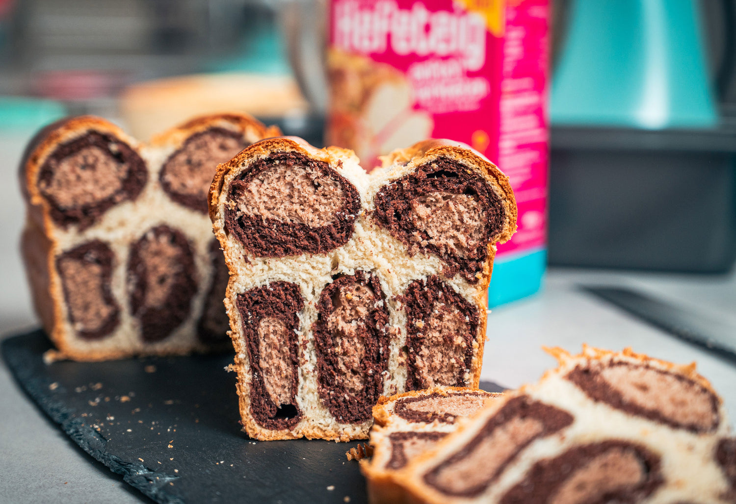 Süßes Leo-Hefebrot