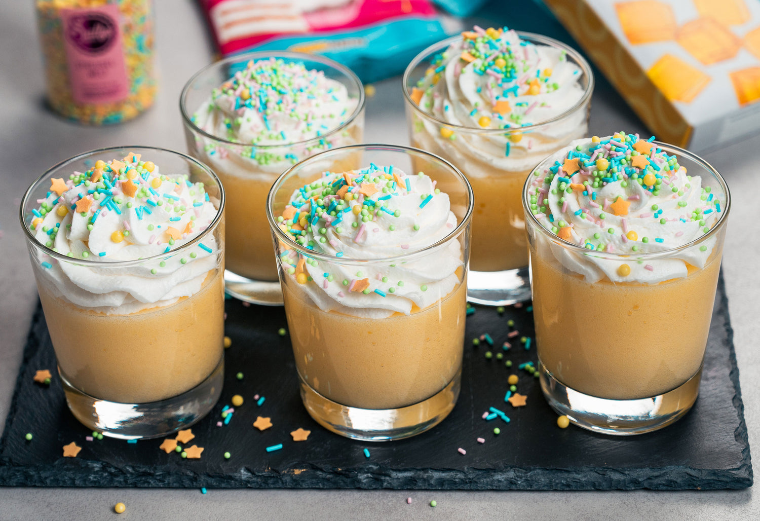 Götterspeise-Mousse