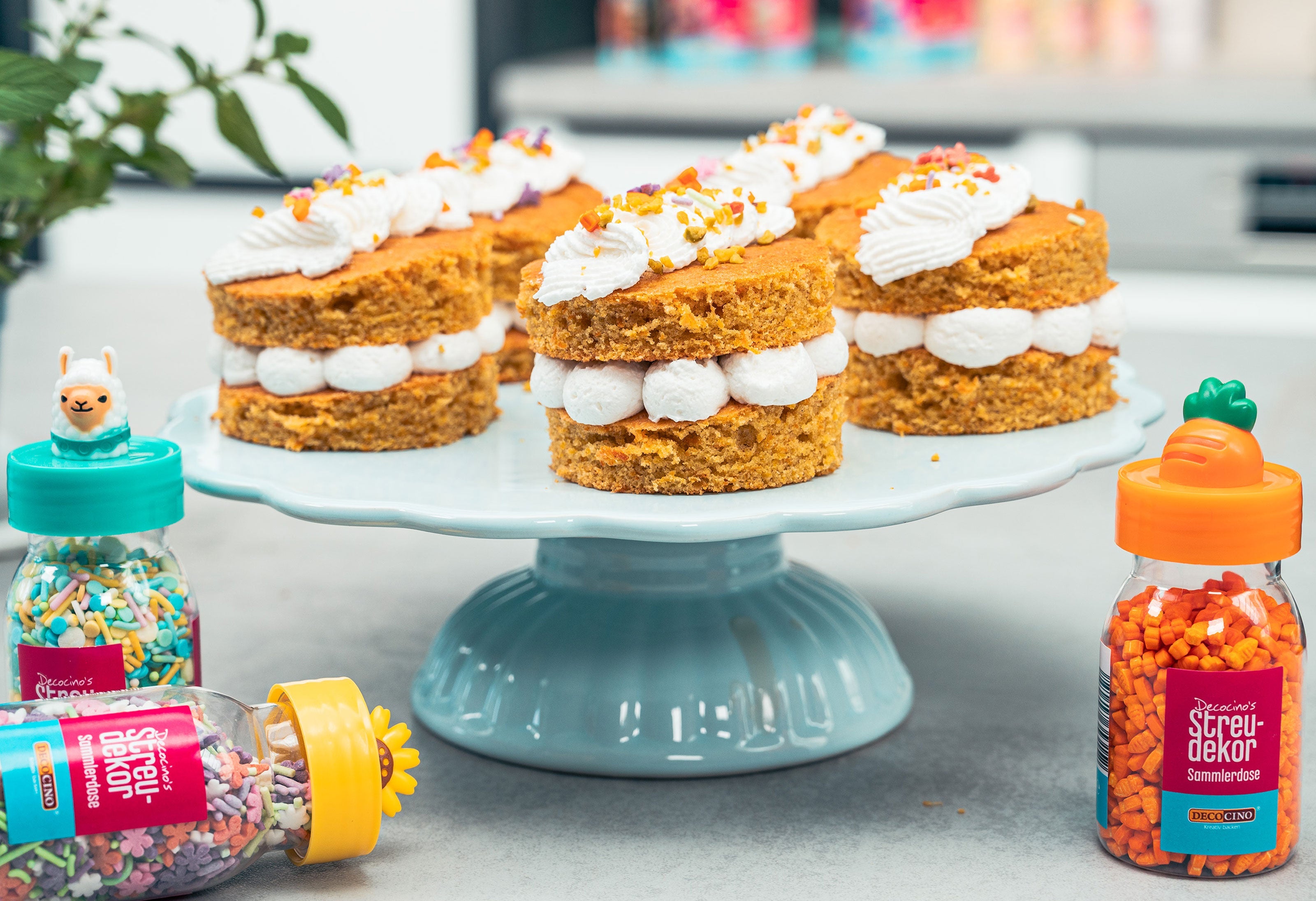 Karottenkuchen-Törtchen