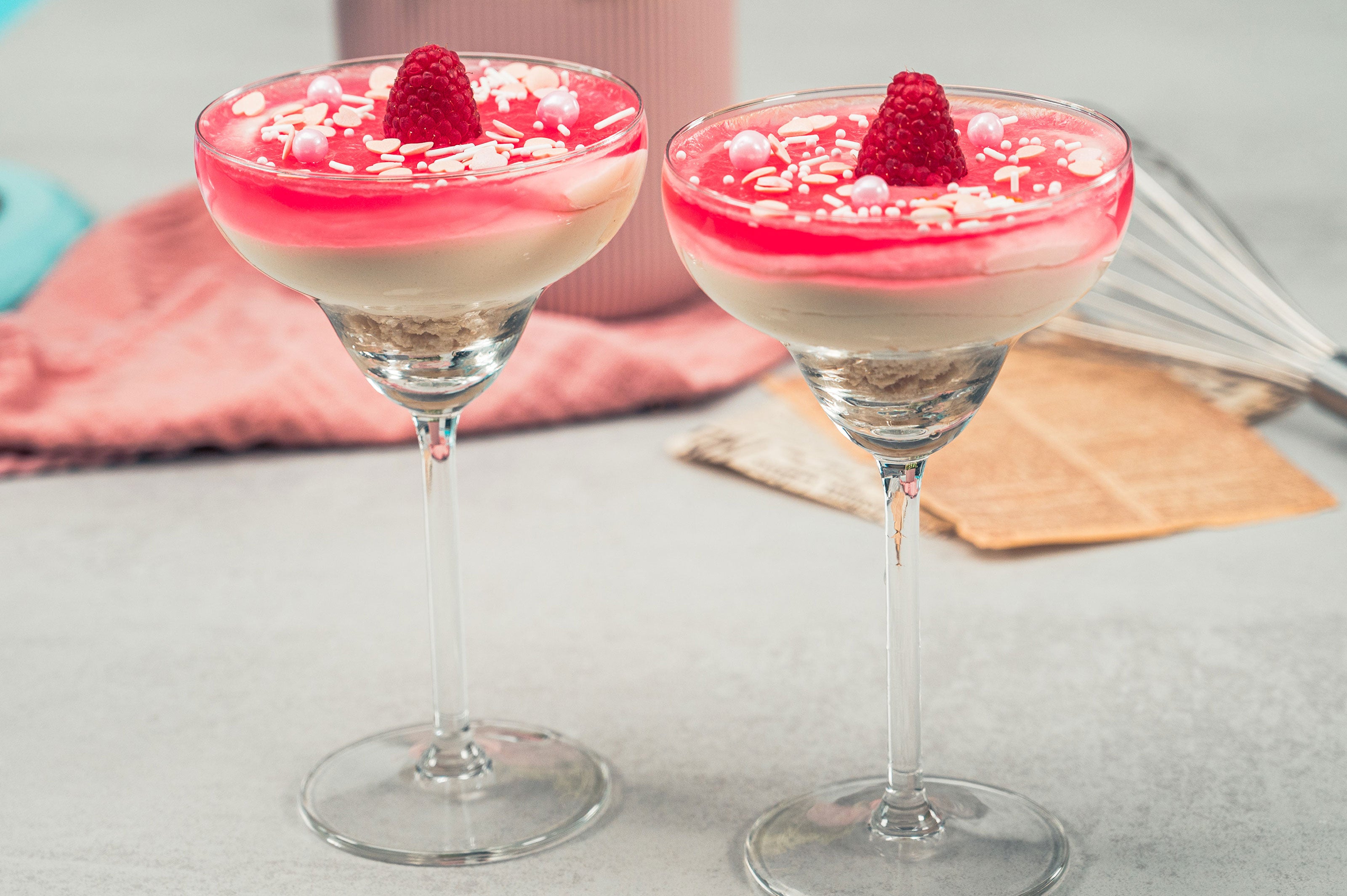 No‑Bake Cheesecake im Glas