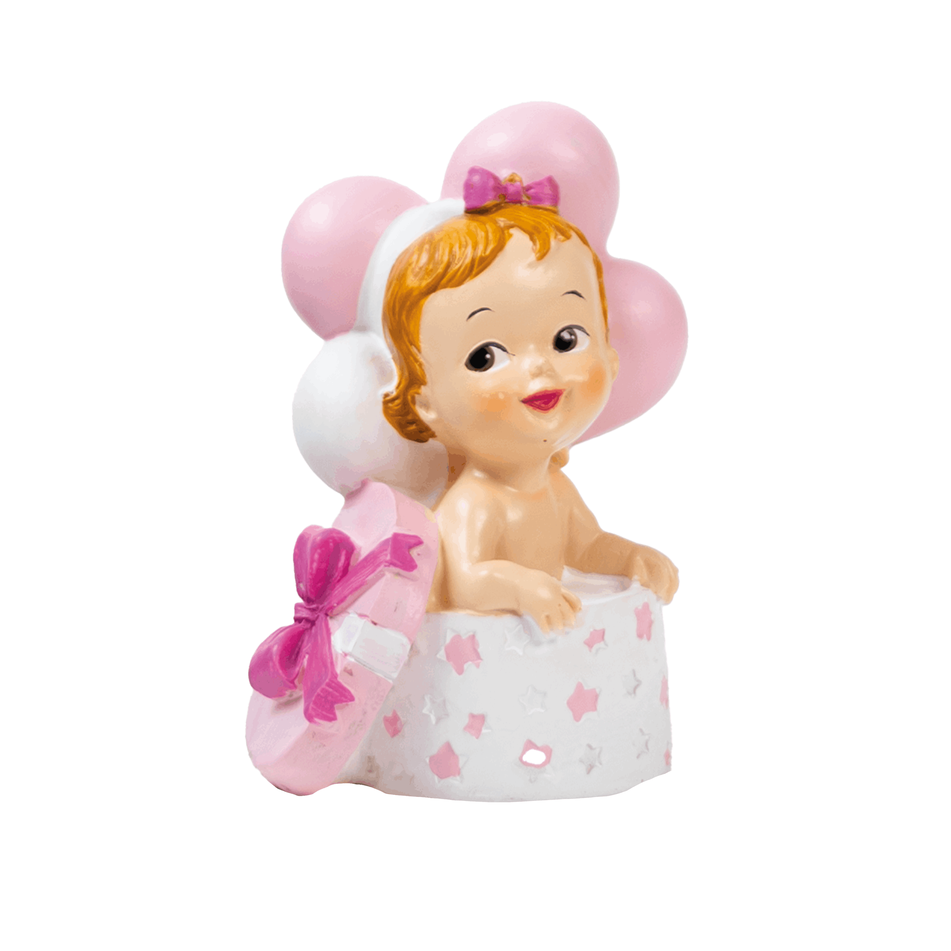 Tortenfigur Baby im Geschenk 10cm