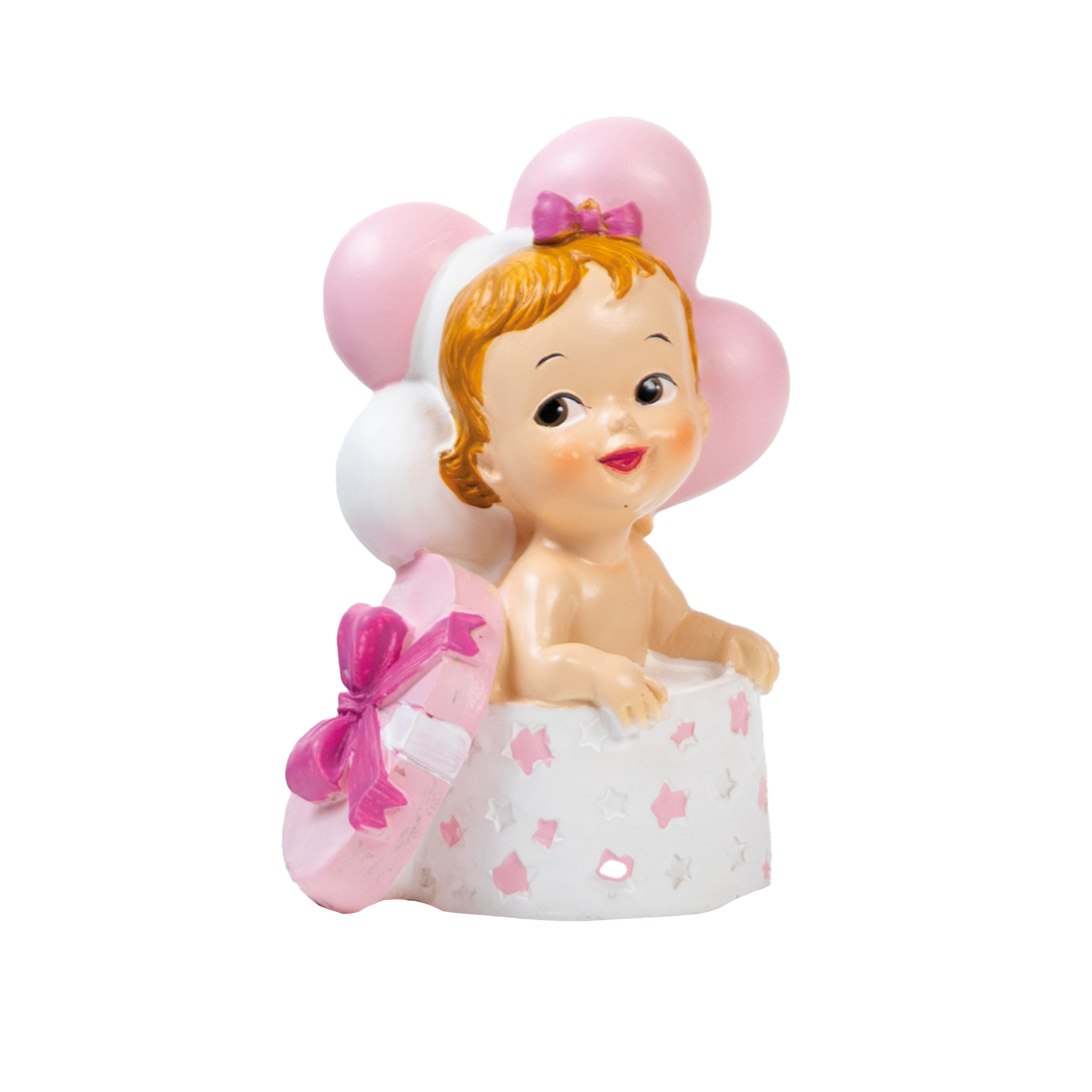 Tortenfigur Baby im Geschenk 10cm