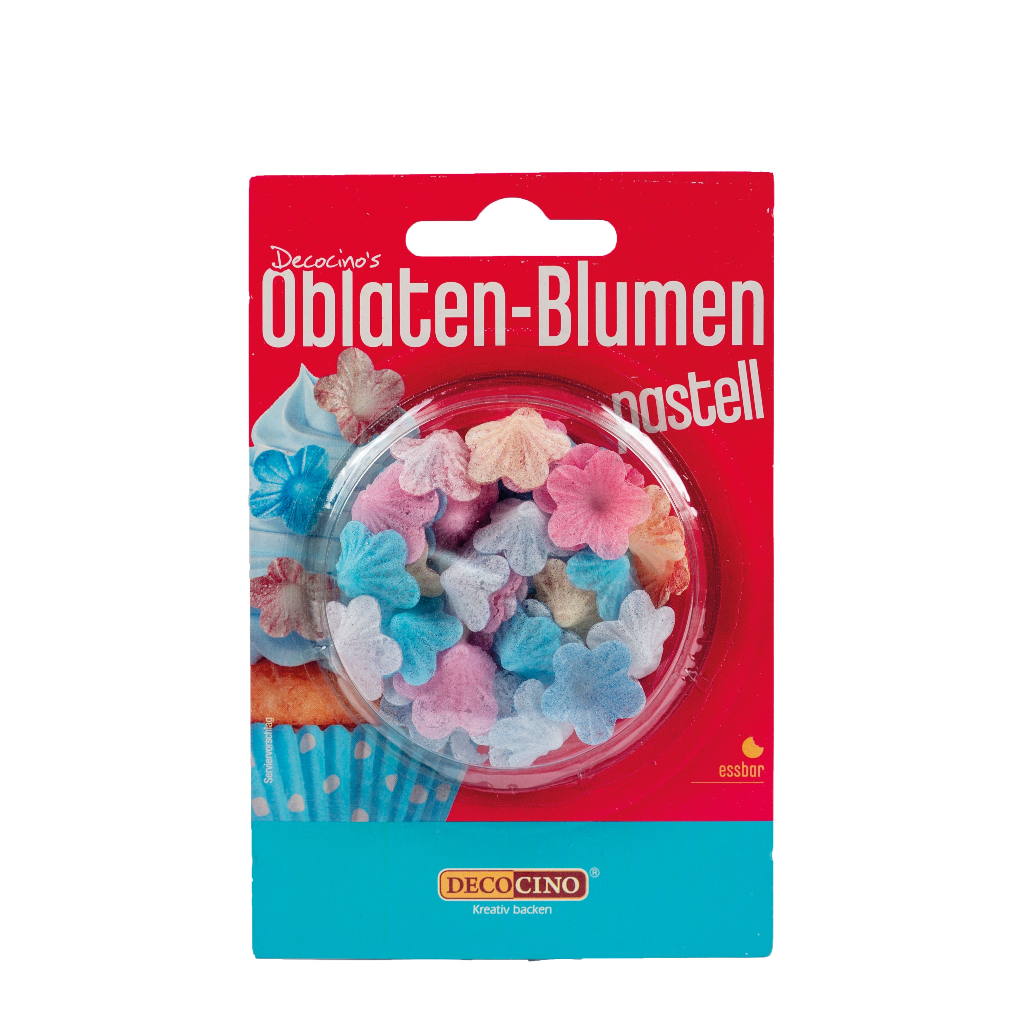 Oblaten-Blumen Pastell