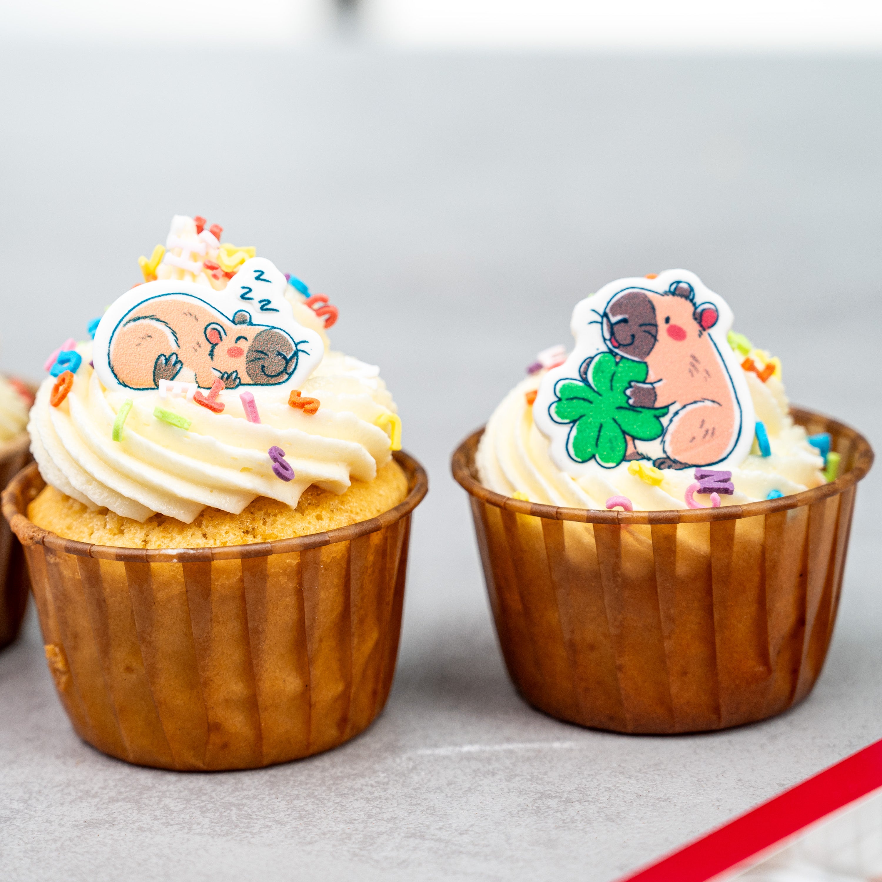 3D Cake Decoration Capybara (8 pieces)