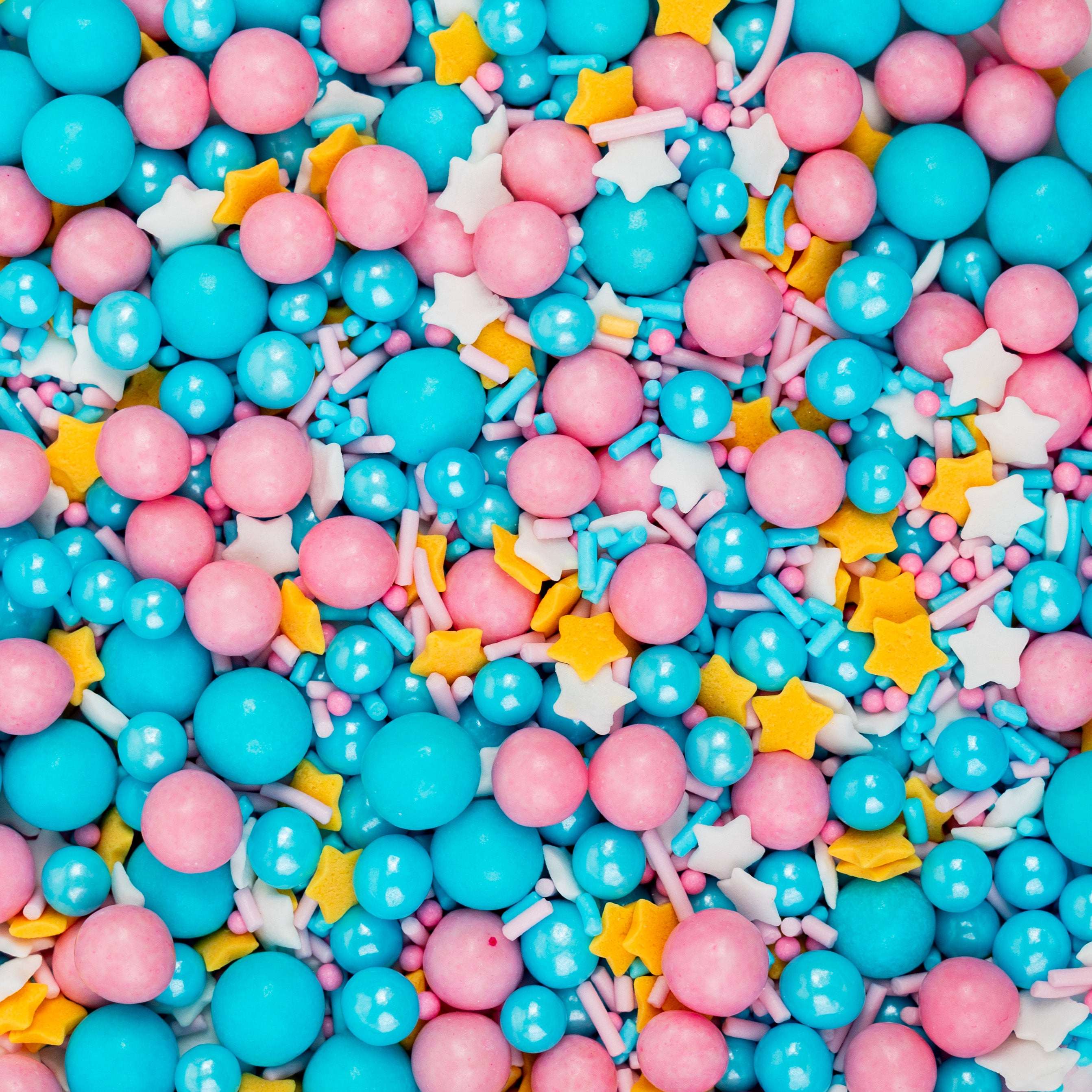 Sallys Streuselwelt – Pastel Galaxy Streuselmix in Nahaufnahme