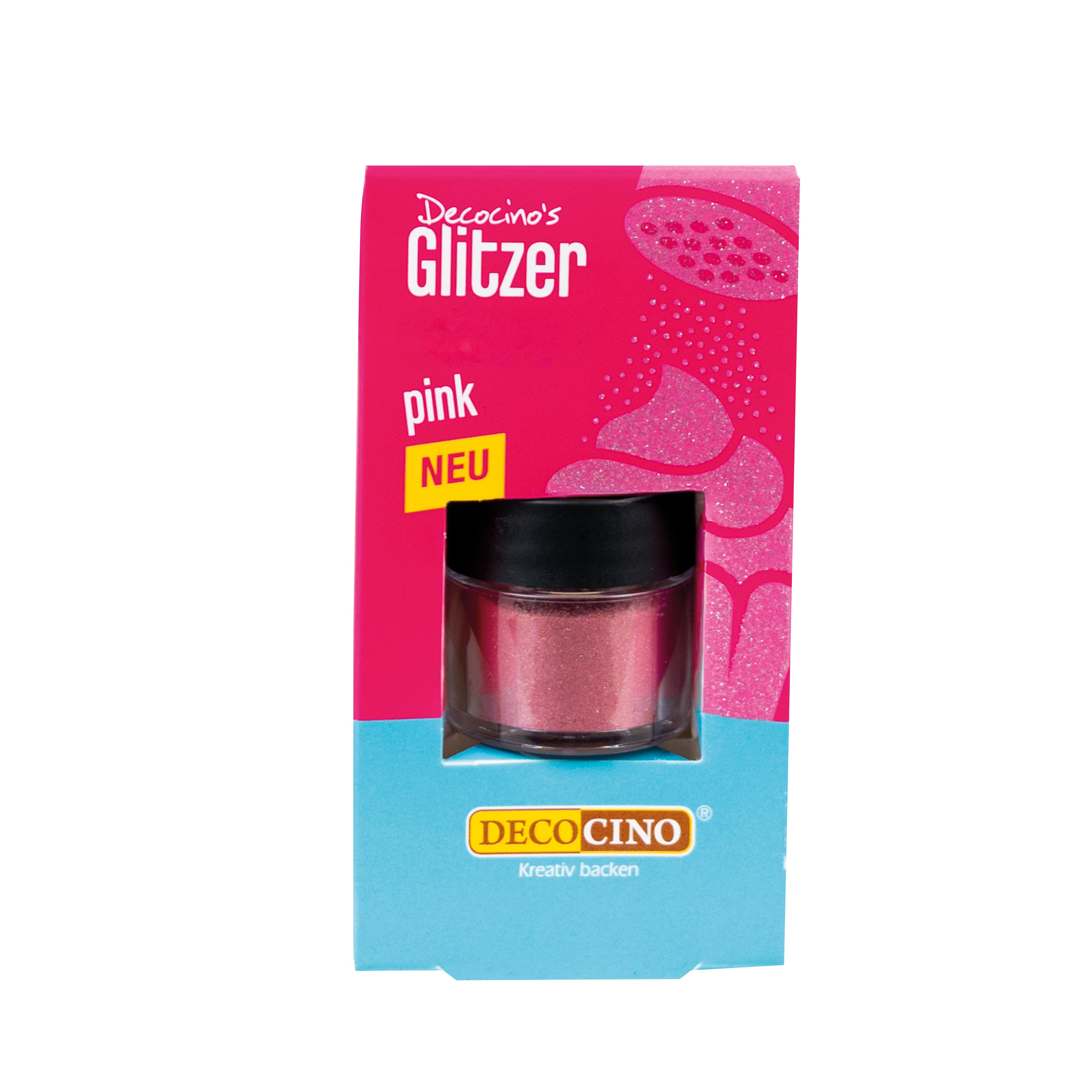 Glitzerschnee Pink Decocino