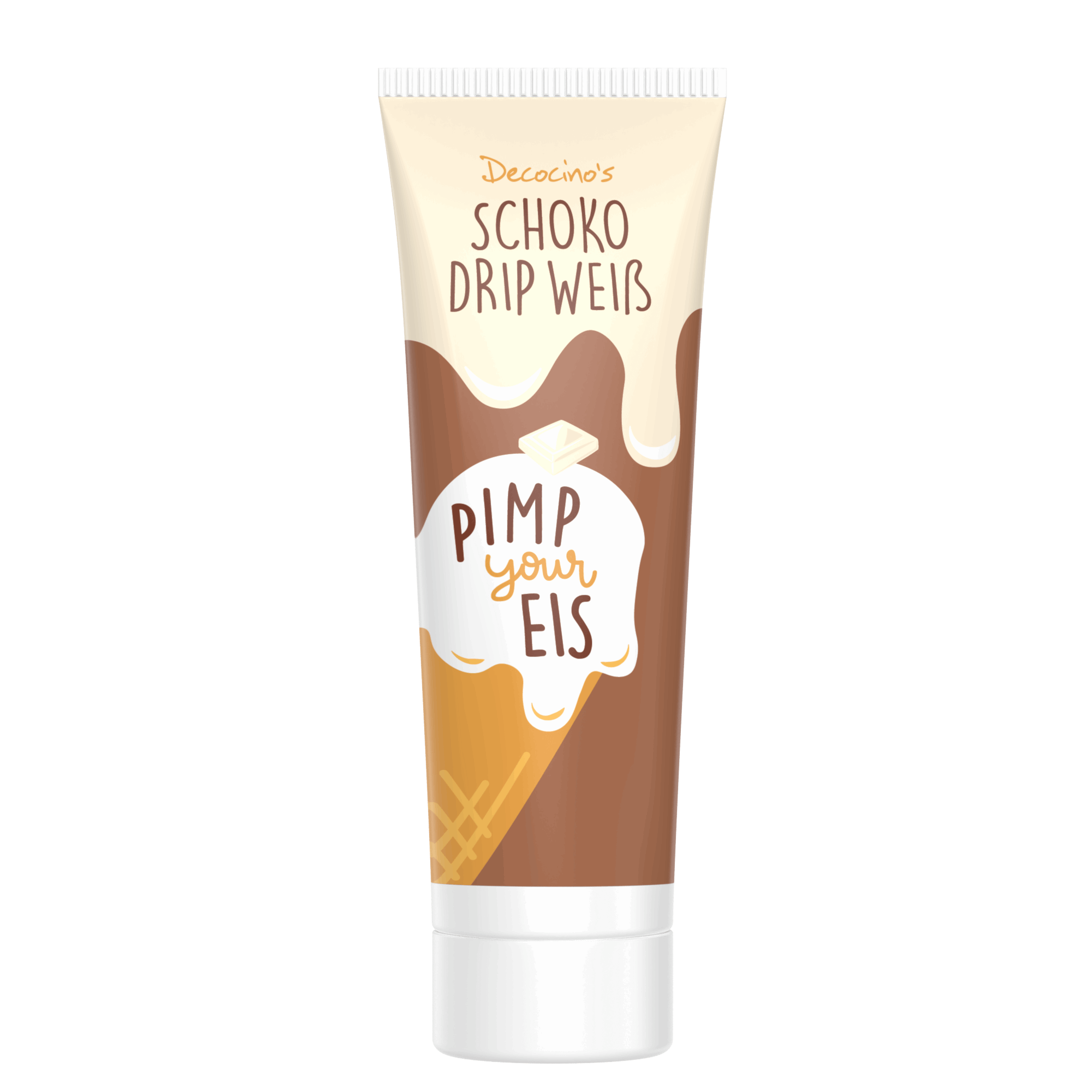 Pimp Your Eis Weiße Schokolade Drip (100g)
