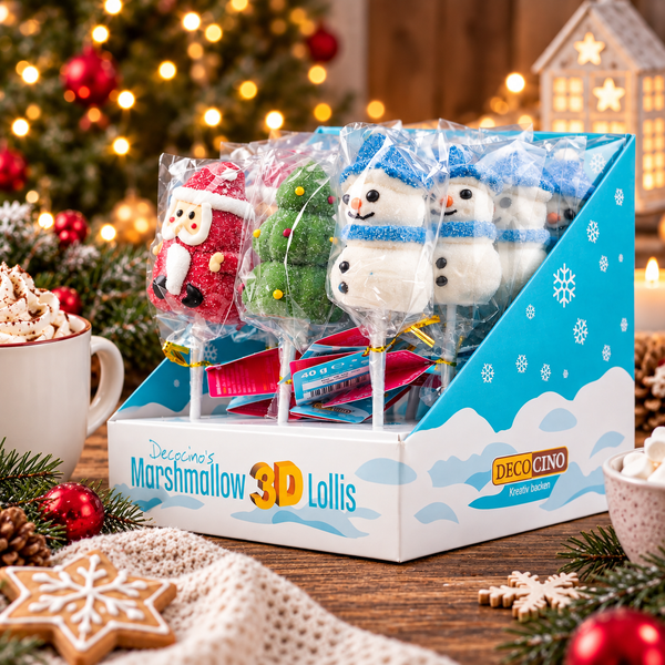 [KI] 3D Marshmallow decocino Weihnachten