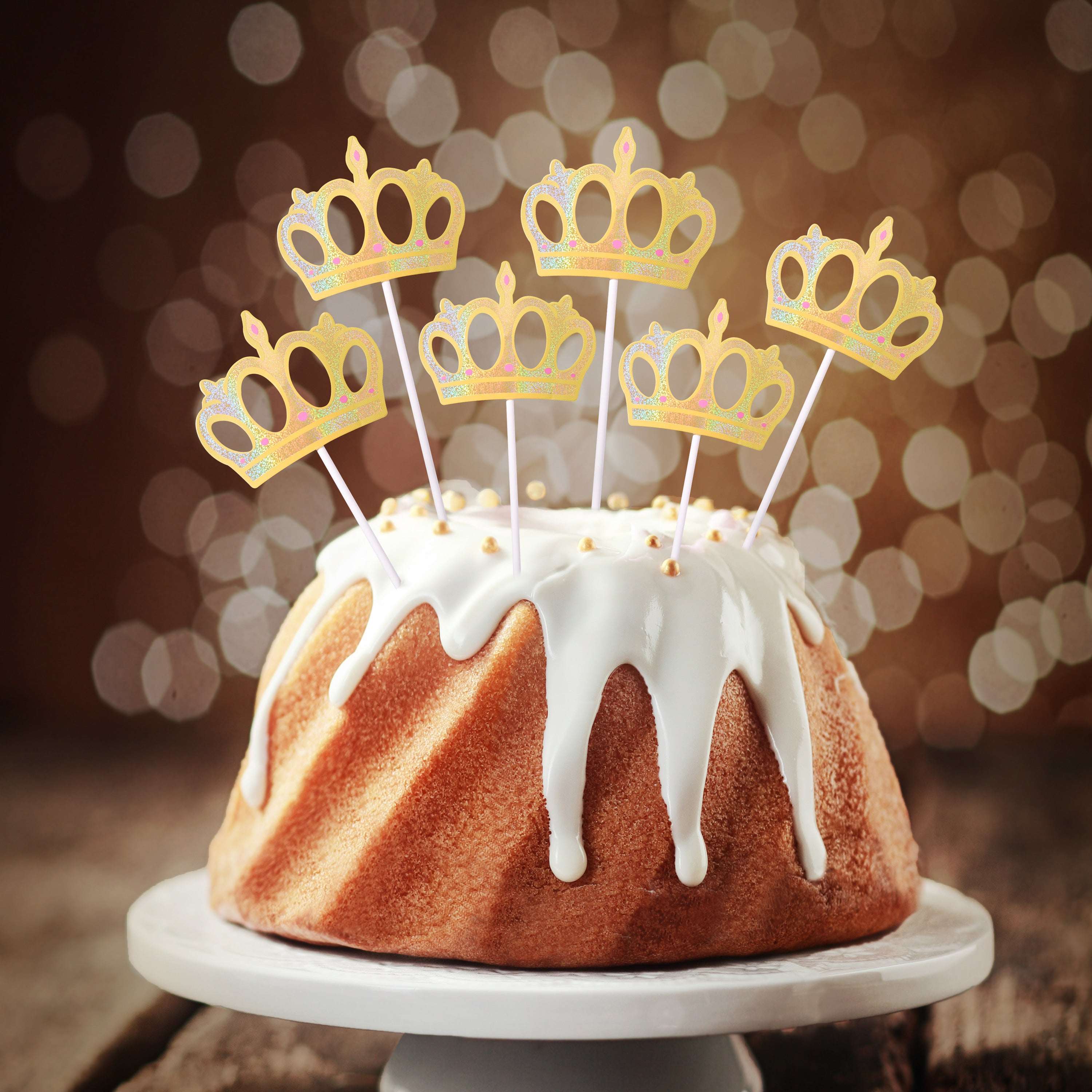 [KI]  Cake Topper Krone AMIRA