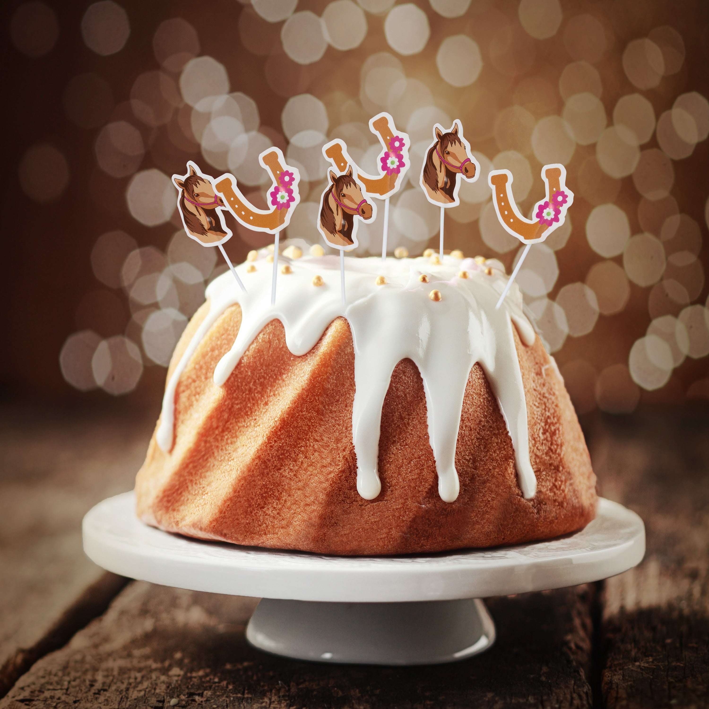 [KI] Cake Topper Pferde AMIRA
