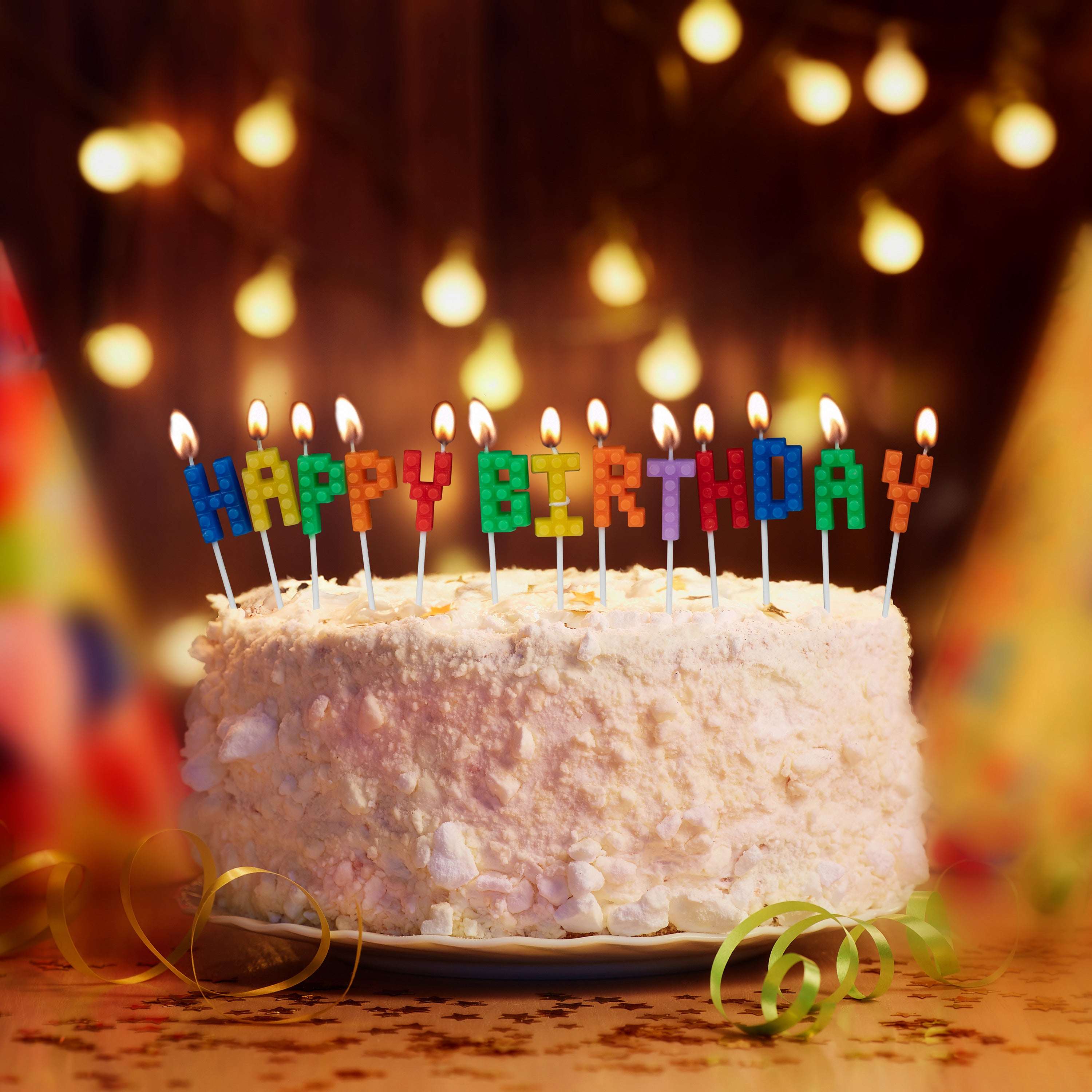 [KI] Kuchenkerzen-Set "Happy Birthday" AMIRA