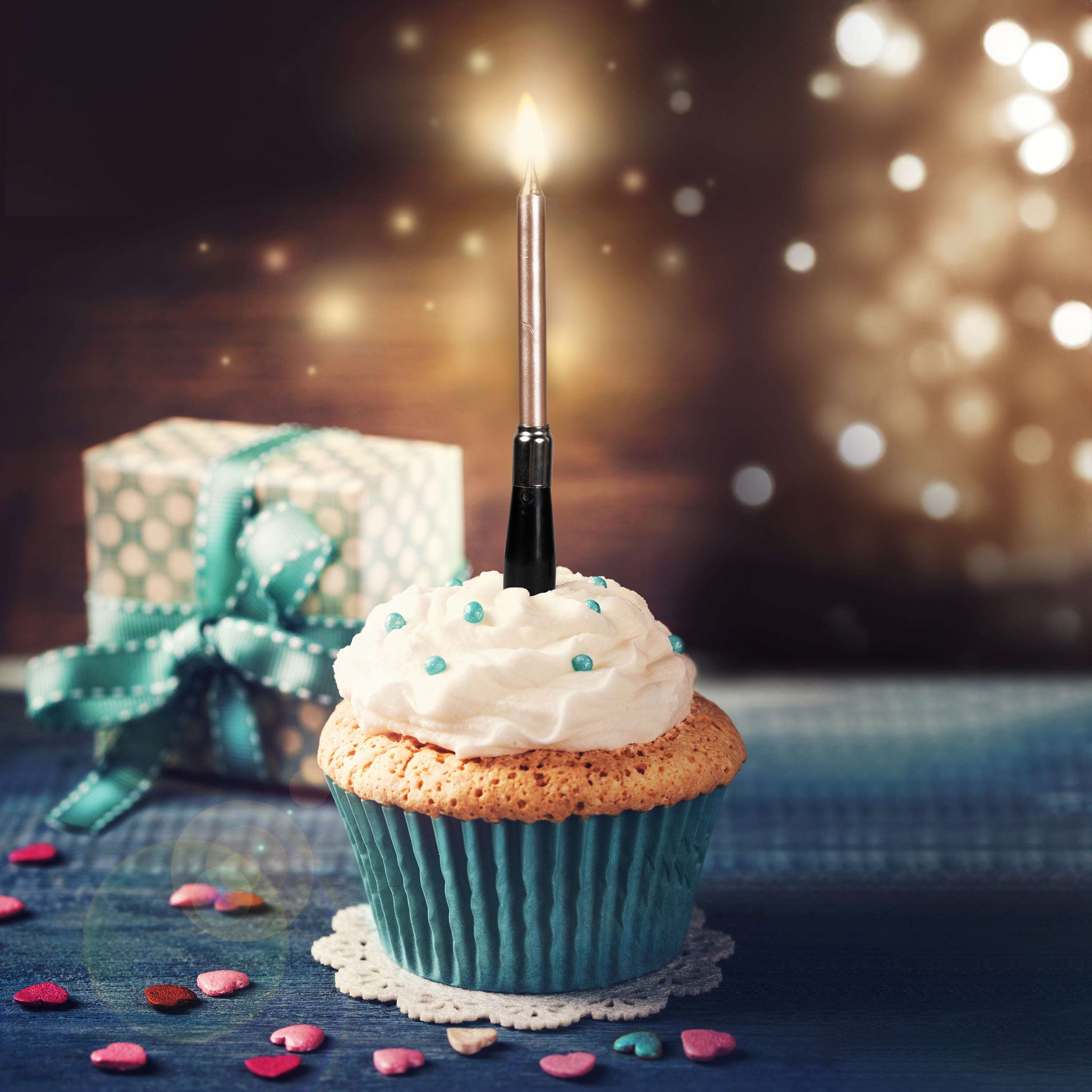 [KI] Musikkerze Happy Birthday Rose AMIRA