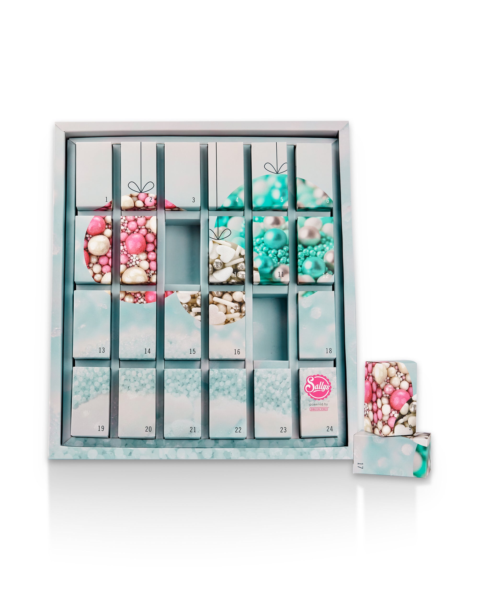 Adventskalender Sally powered by Decocino (939g) - limitierte Edition