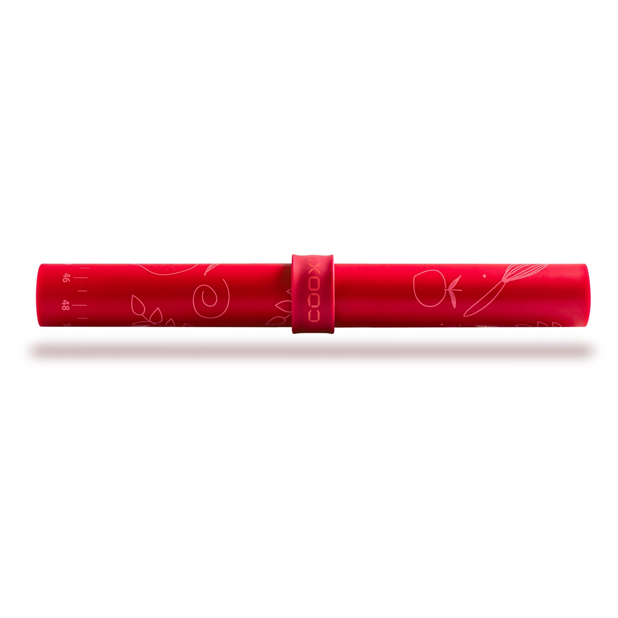 Silicone baking mat with elastic closure + cutting lifter