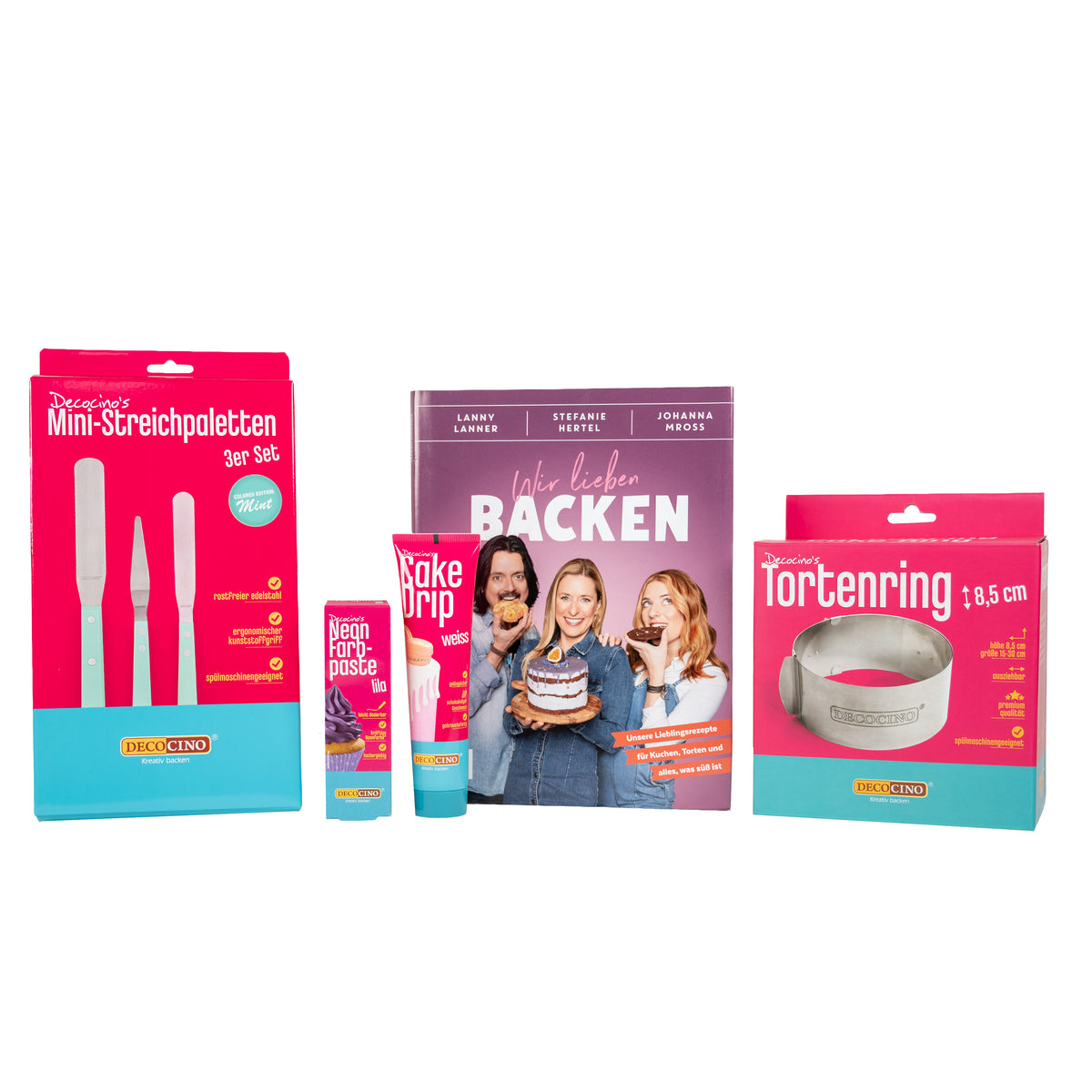 Johanna Mross Lavendel-Maracuja-Torten-Set