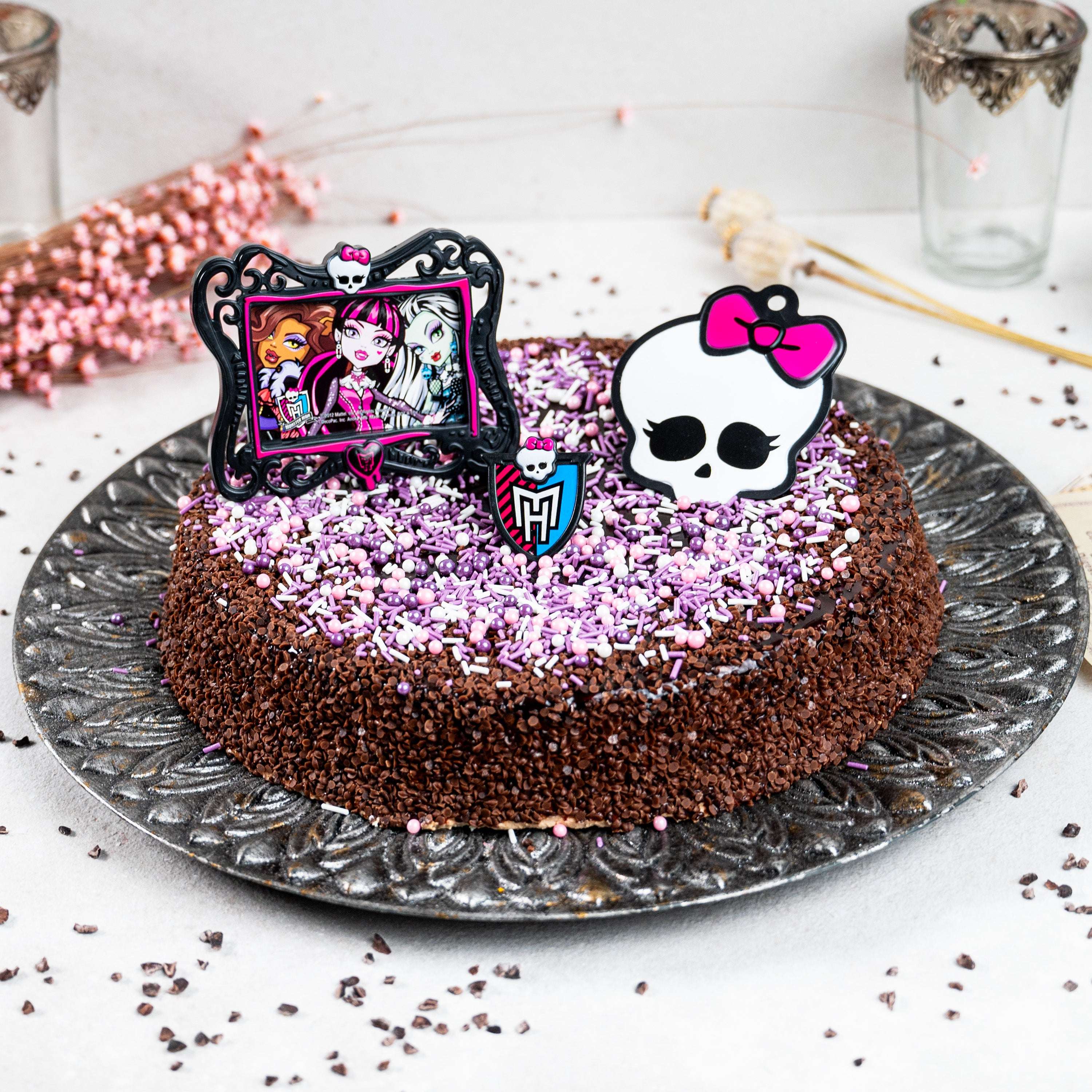 Monster High Tortendeko Set  (3 tlg.)