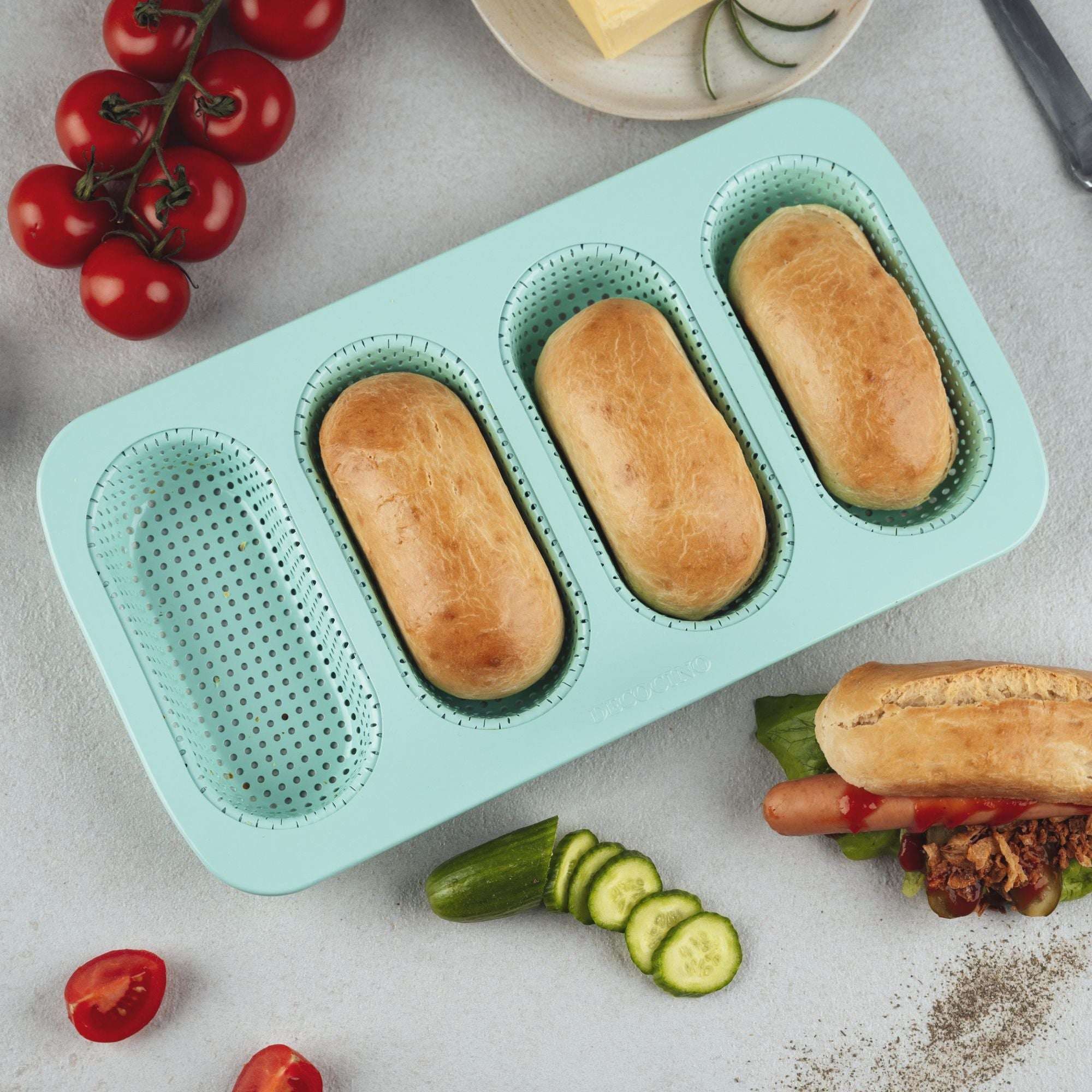 Mini Baguette Backform Mint Edition (6x14cm)