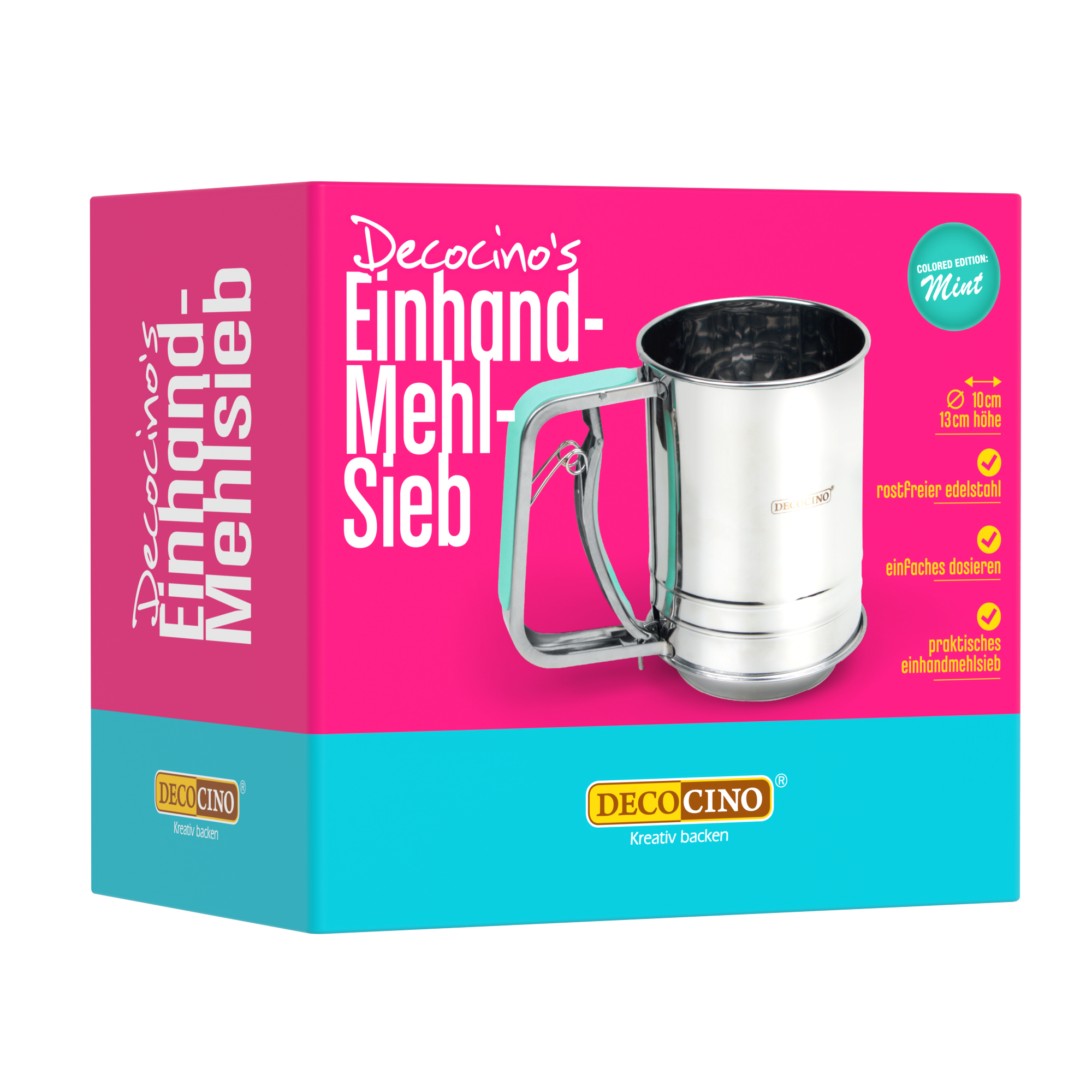 one-handed flour sifter