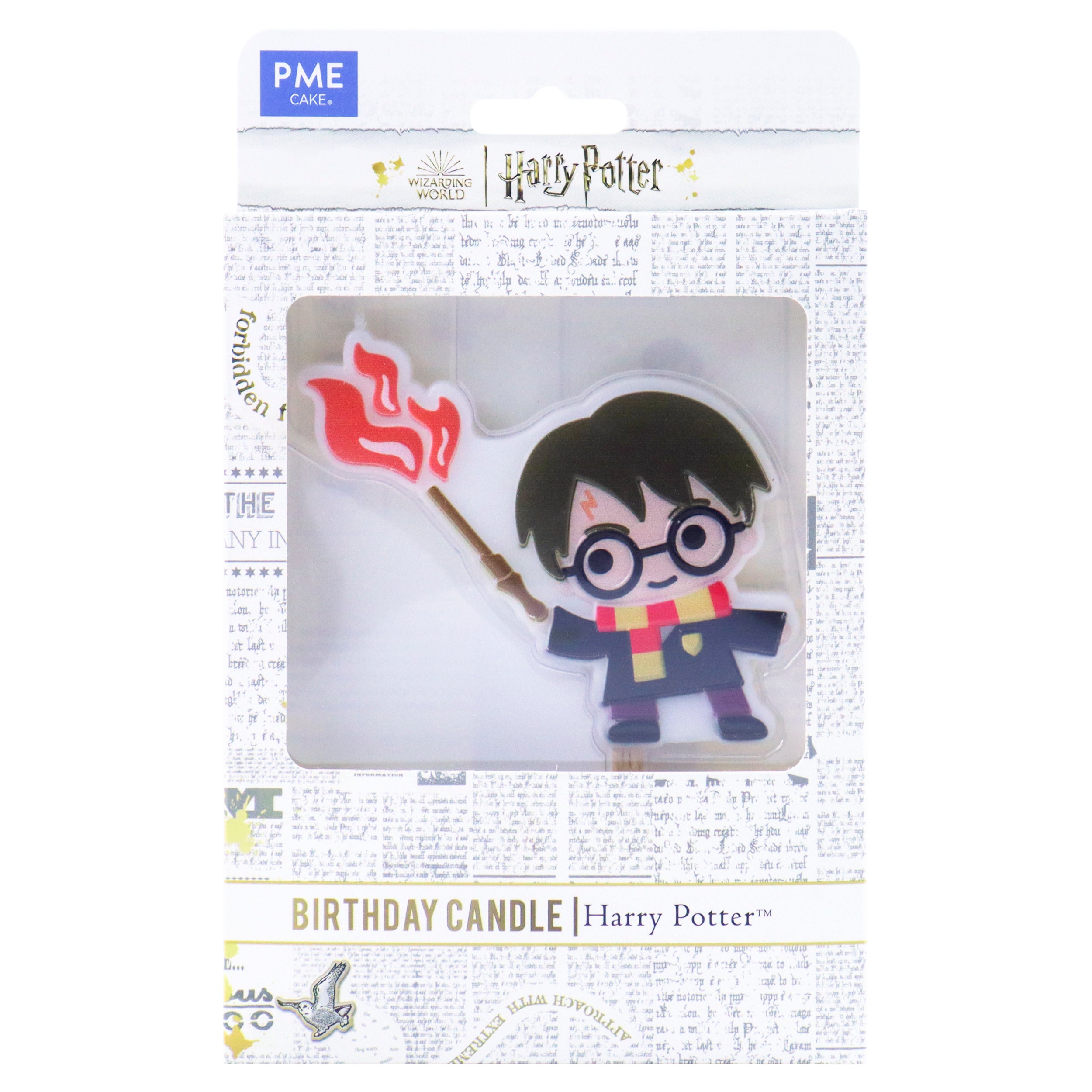 Harry Potter cake candle