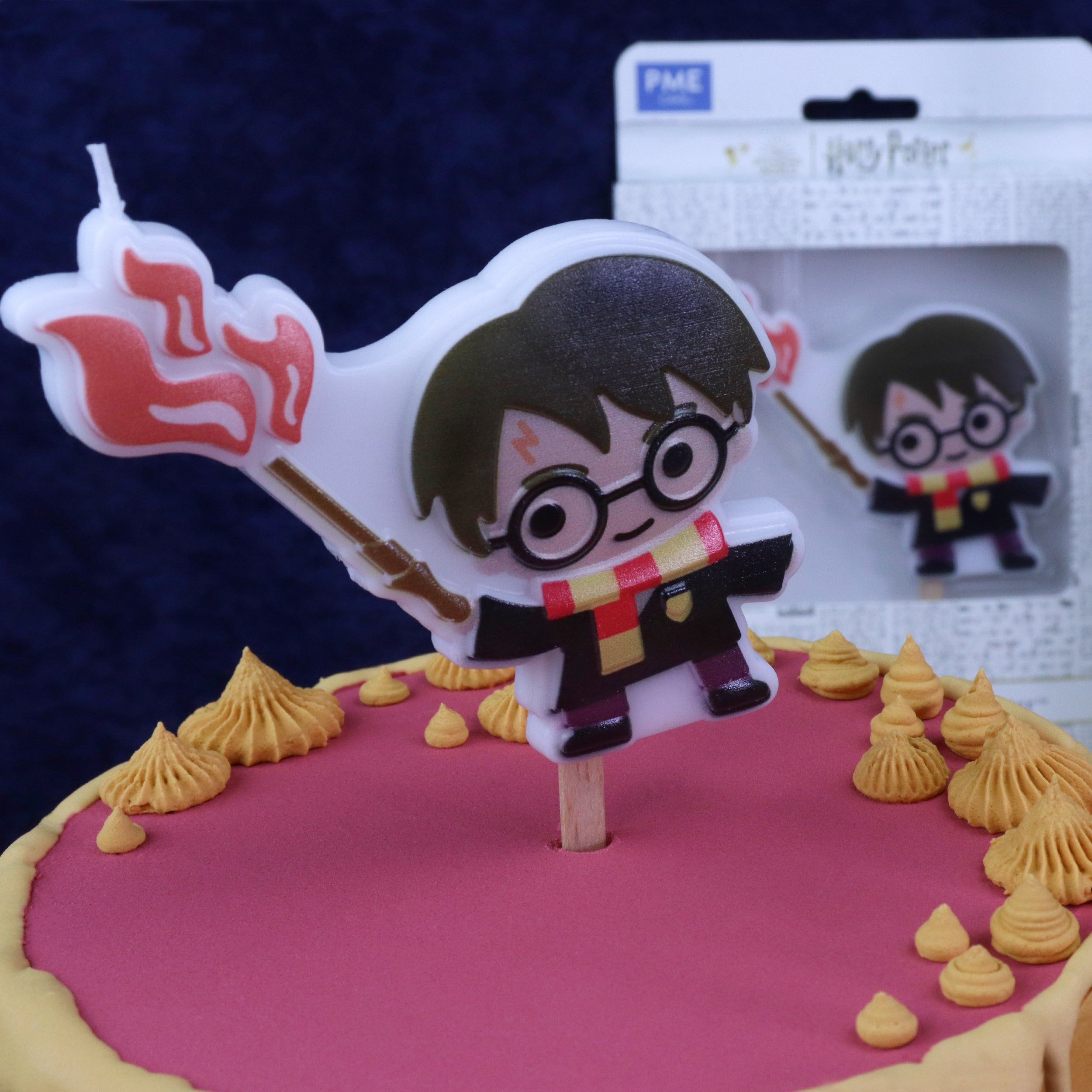 Harry Potter cake candle